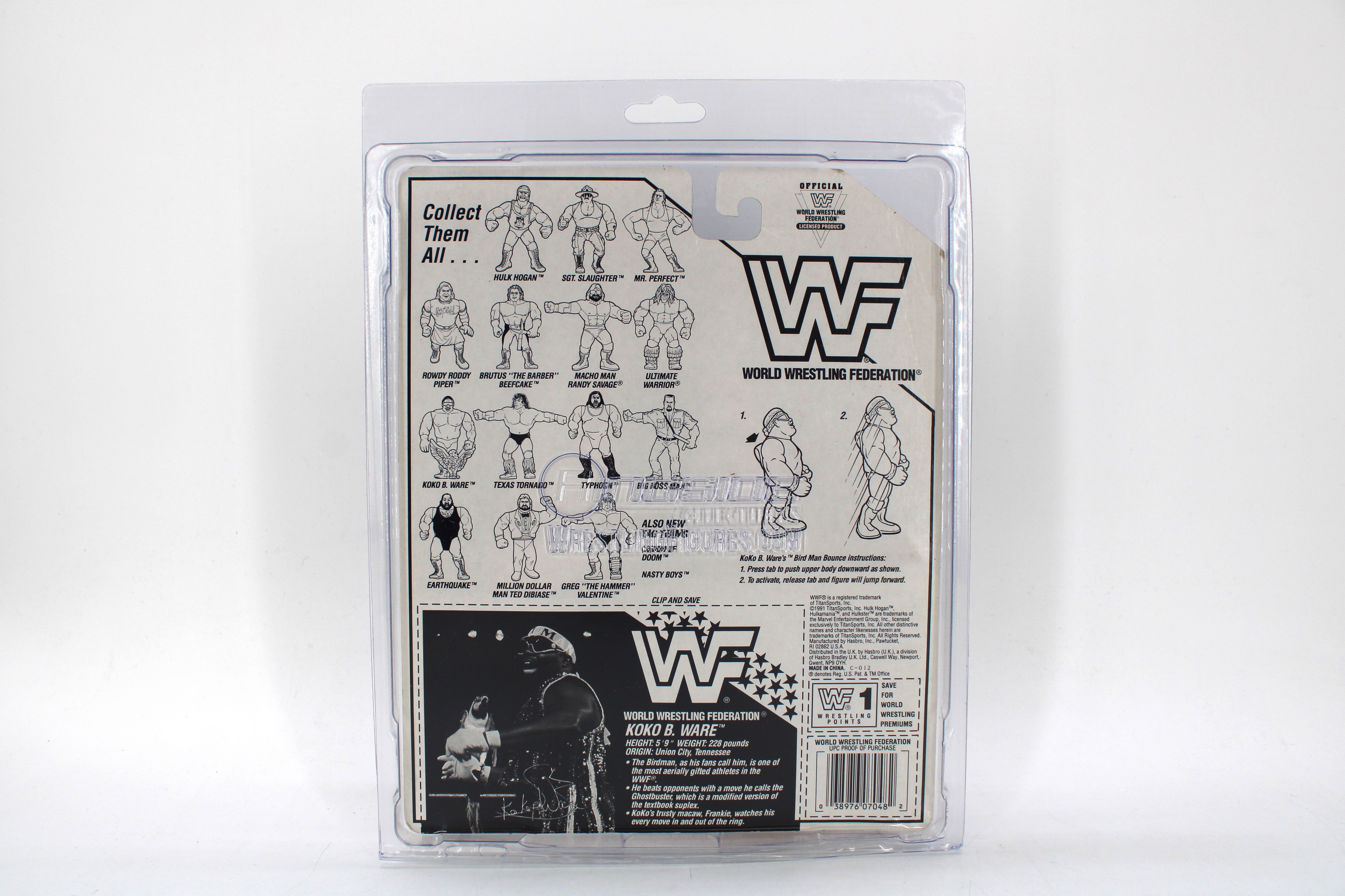 WWF Koko B. Ware Action Figure - Signed (1991) - view 7