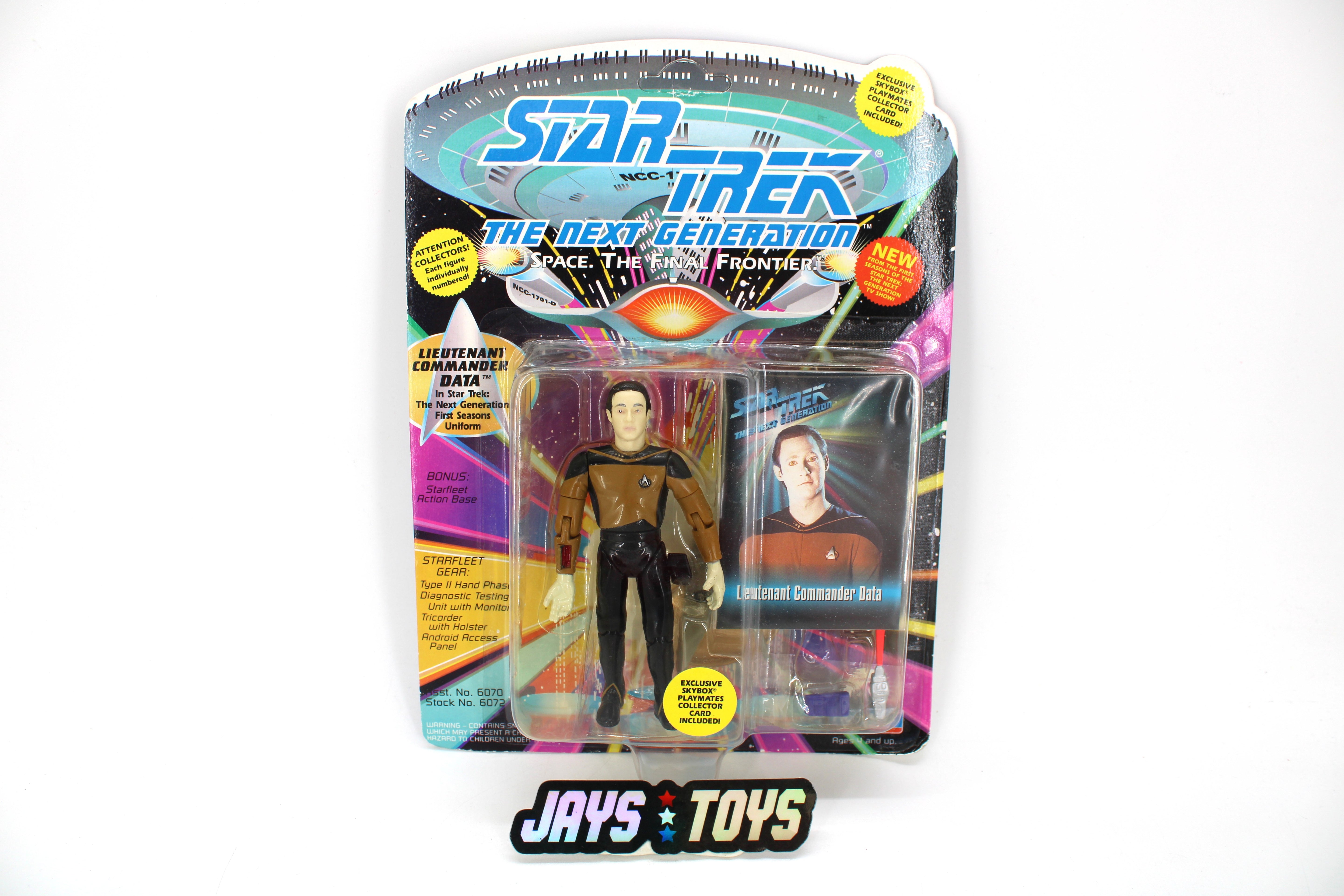 Playmates Star Trek: The Next Generation Lieutenant Commander Data Action Figure (1993) product image