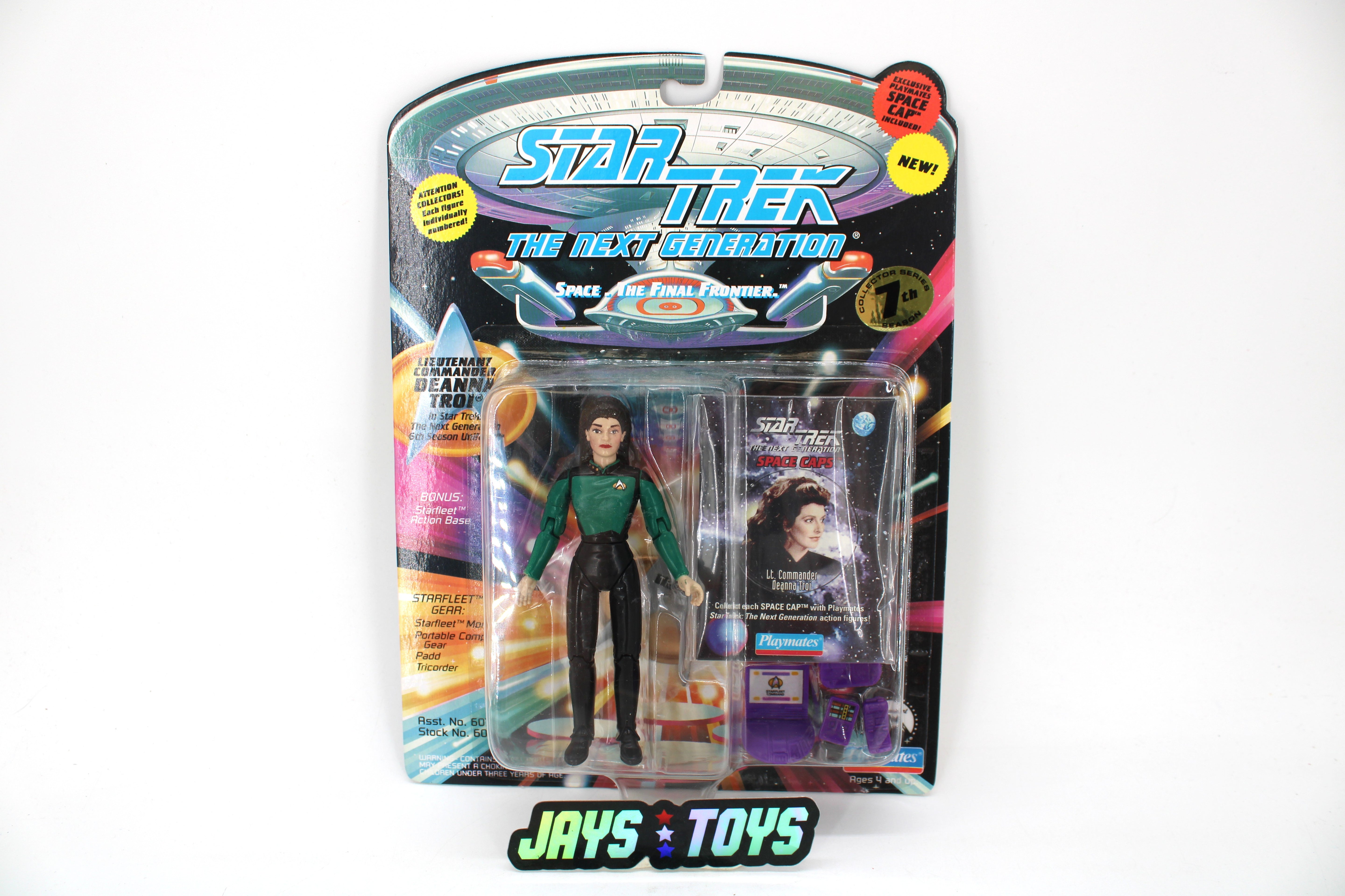 Playmates Toys Star Trek The Next Generation Lieutenant Commander Deanna Troi Action Figure (1994) product image