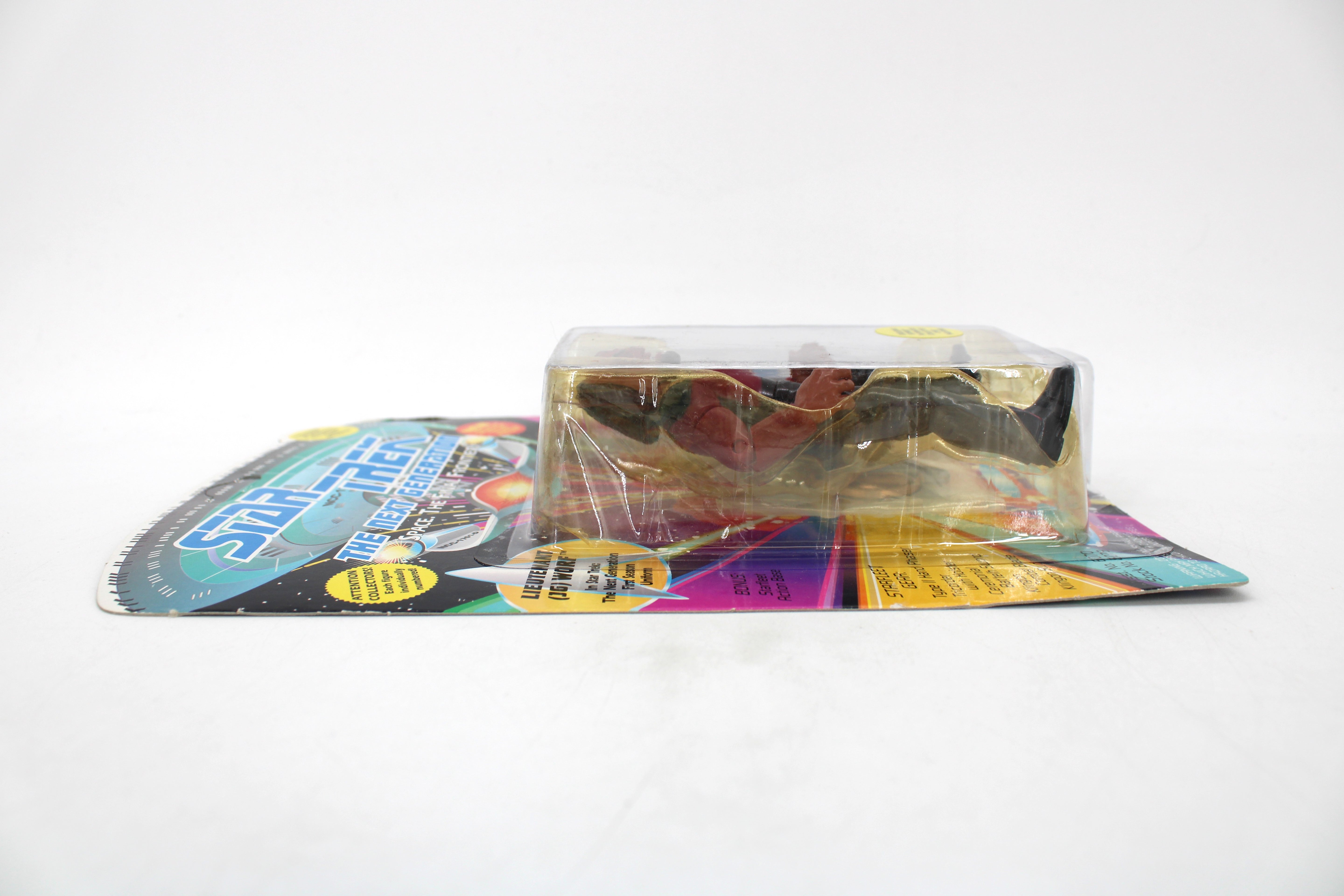 Playmates Star Trek: The Next Generation Lieutenant (JG) Worf Action Figure (1993) - view 3