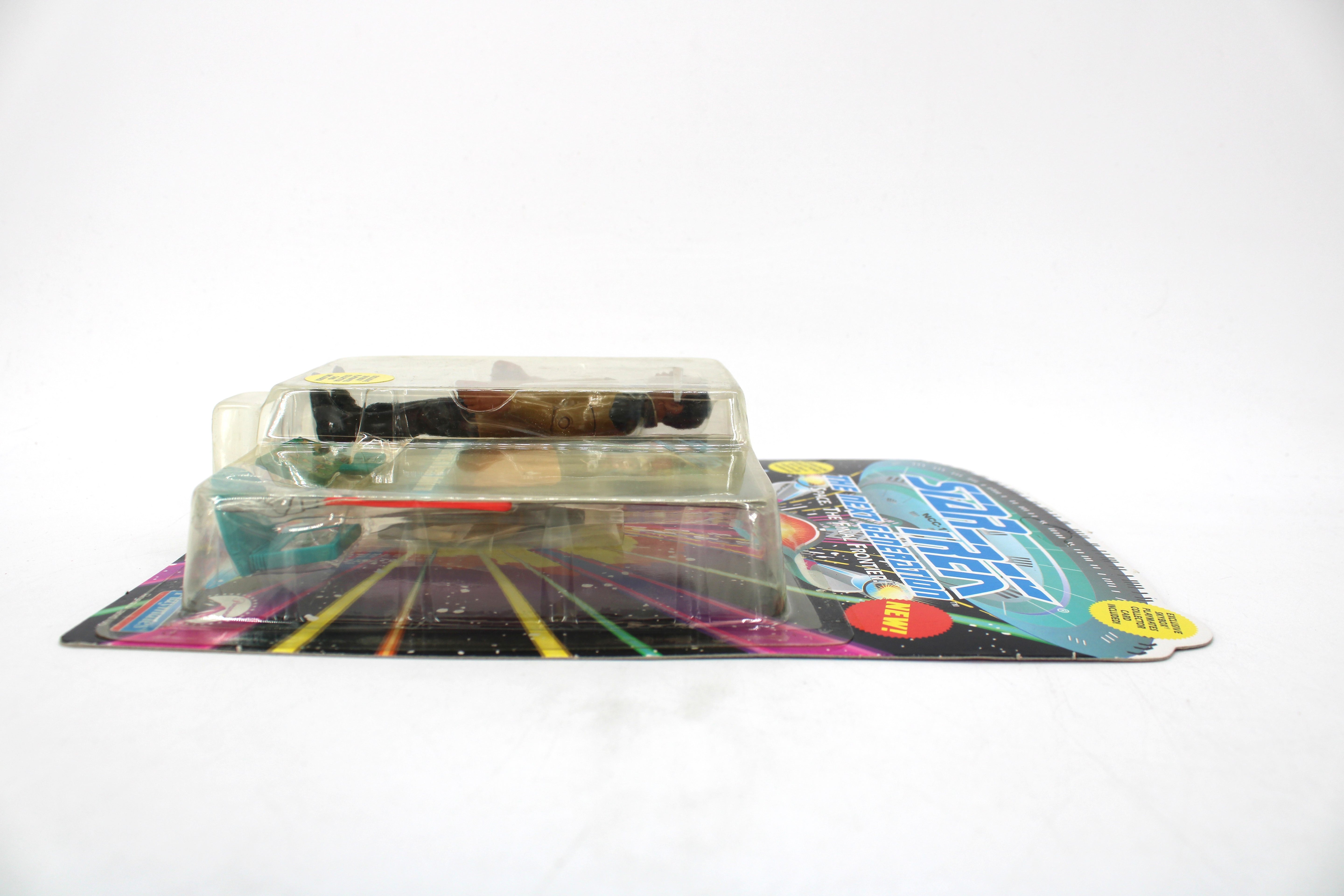 Playmates Toys Star Trek The Next Generation Lt. Commander Geordi La Forge in Dress Uniform Action Figure (1993) - view 4
