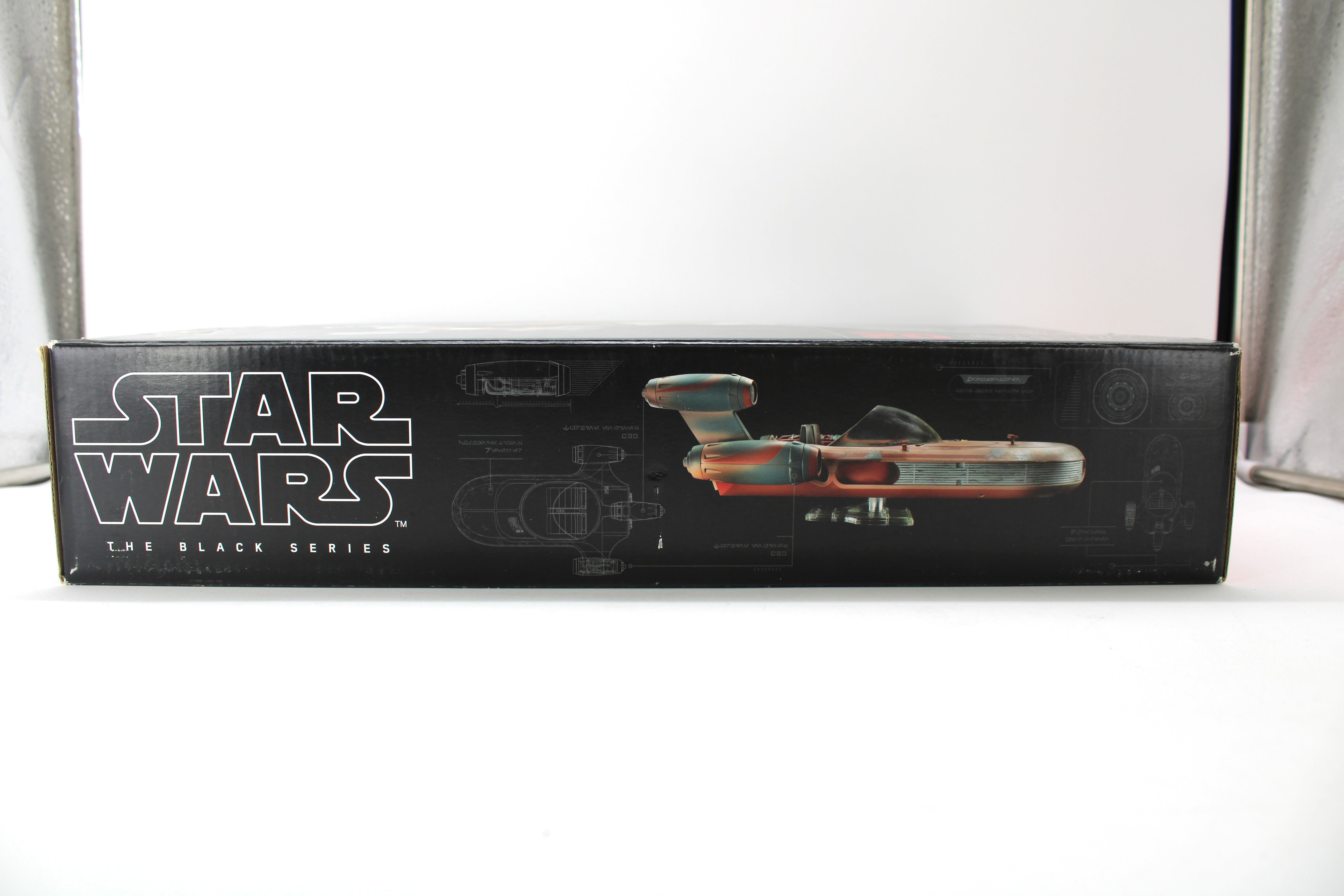 Star Wars The Black Series Luke Skywalker's X-34 Landspeeder with Luke Skywalker Figure (2017) - view 3