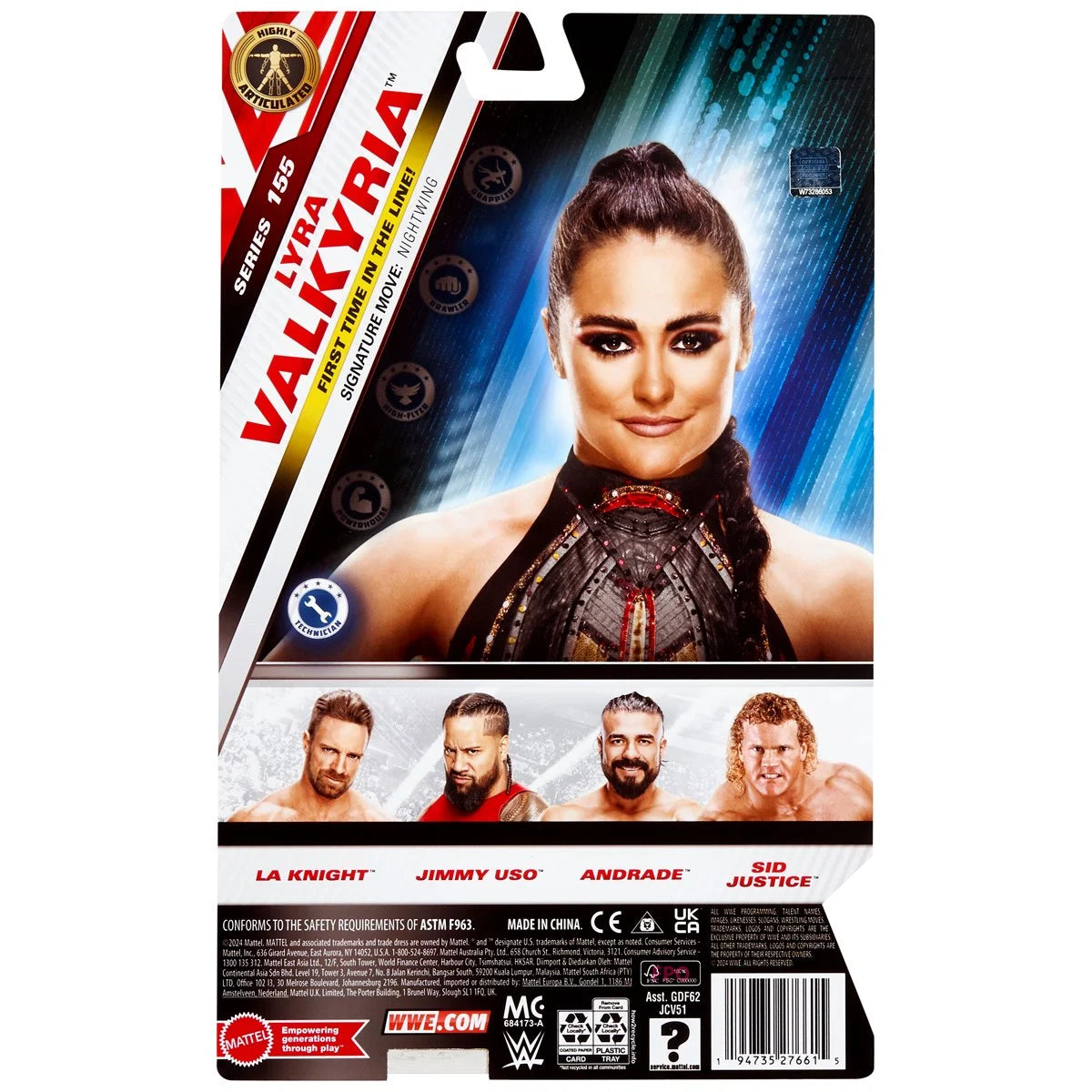 Lyra Valkyria WWE Main Event Series 155 Action Figure