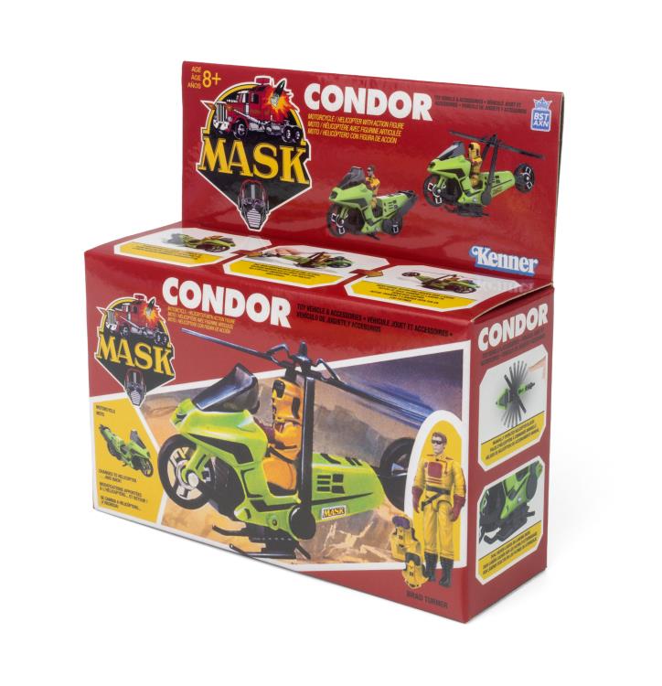 M.A.S.K. Condor Vehicle with Brad Turner Action Figure - view 10