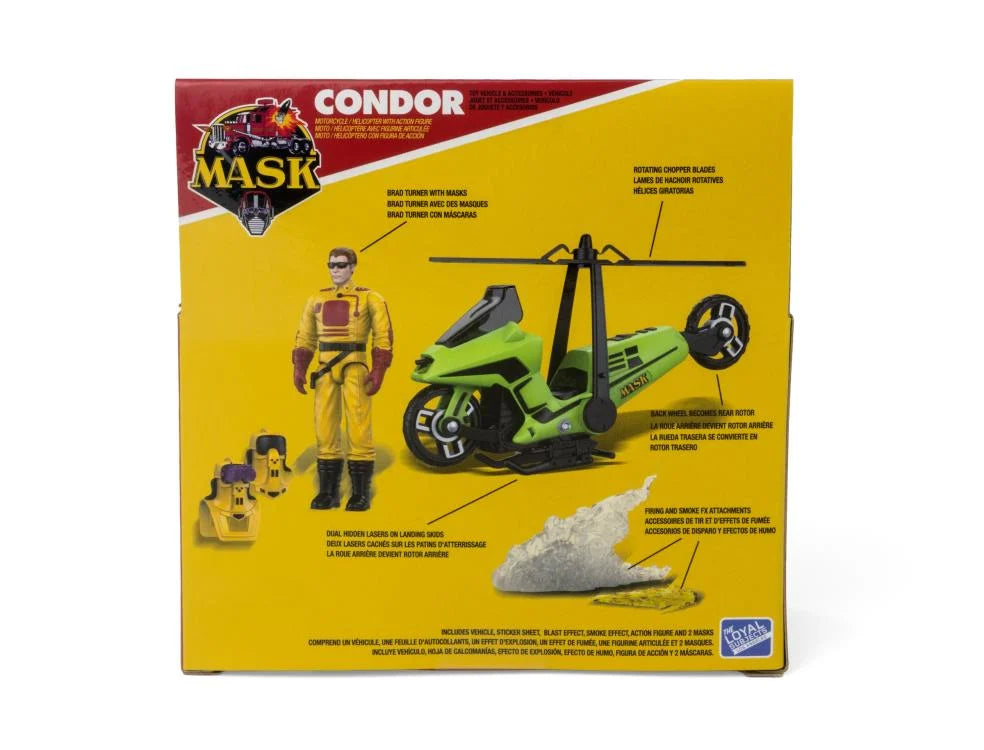M.A.S.K. Condor Vehicle with Brad Turner Action Figure - view 9