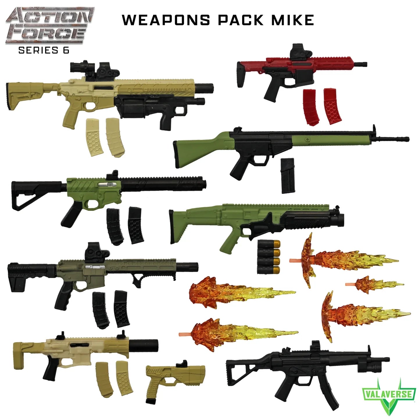 Weapons Pack Mike Action Force: Series 6