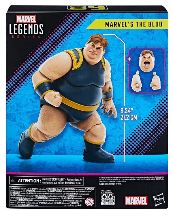 X-Men 60th Anniversary Marvel Legends Marvel's The Blob