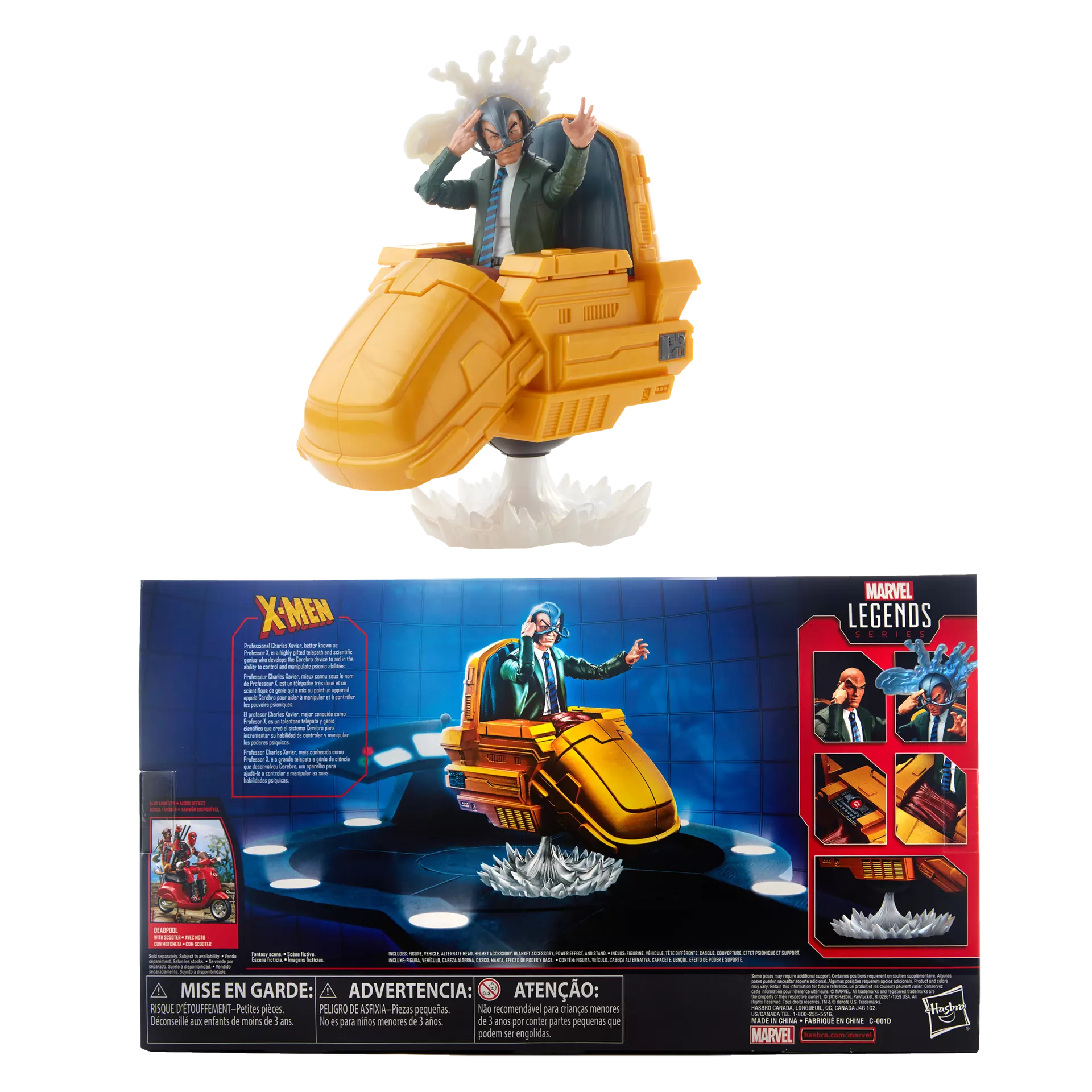 Marvel Legends Ultimate Professor X 6-Inch Action Figure with Hover Chair