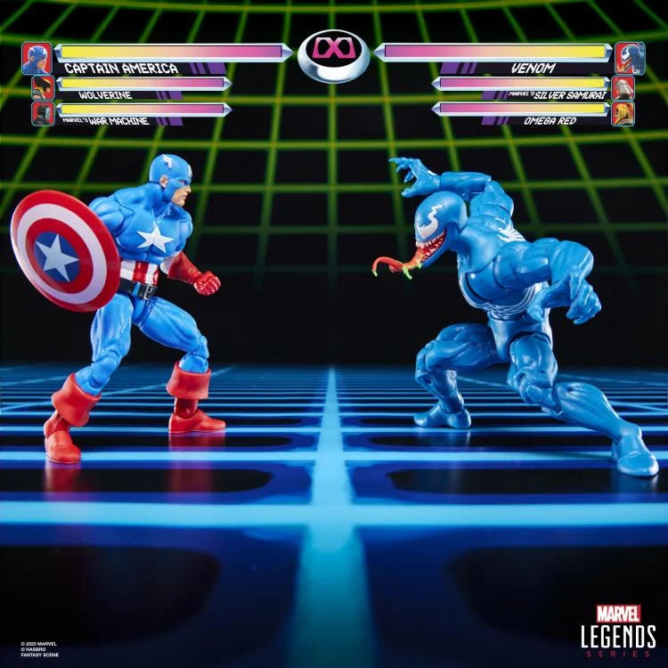 Captain America vs. Venom Marvel Legends Gamerverse Action Figure Two-Pack