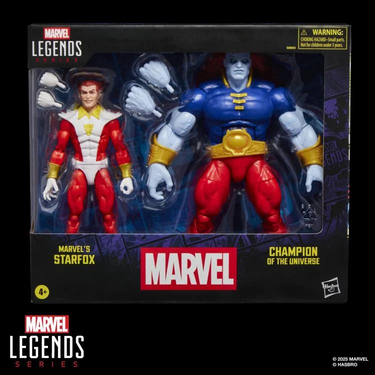 Marvel’s Starfox & Champion of the Universe Marvel Legends Action Figure Two-Pack