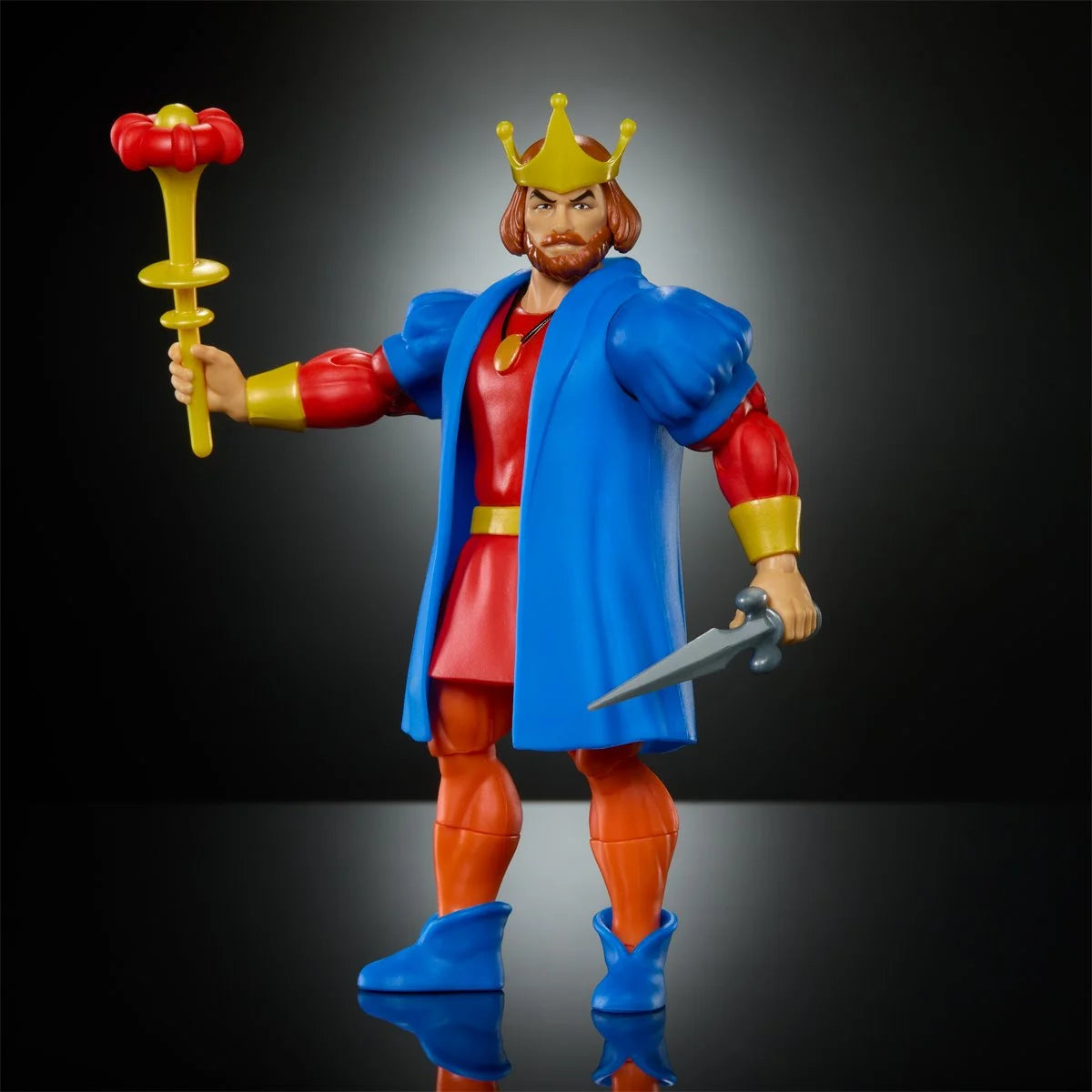 Masters of the Universe Origins King Randor 5.5-inch action figure in Cartoon Collection packaging