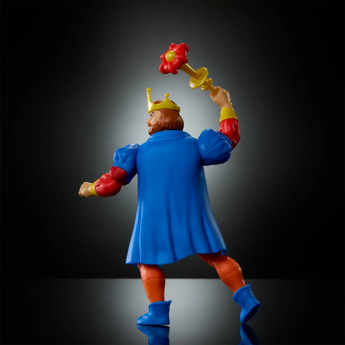 Masters of the Universe Origins King Randor 5.5-inch figure cartoon collection detail view