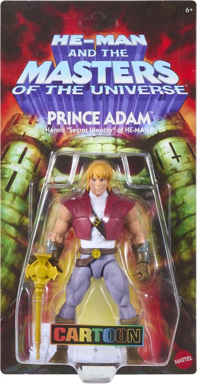 Masters of the Universe: Origins Prince Adam (200X Cartoon Collection) Action Figure - view 8