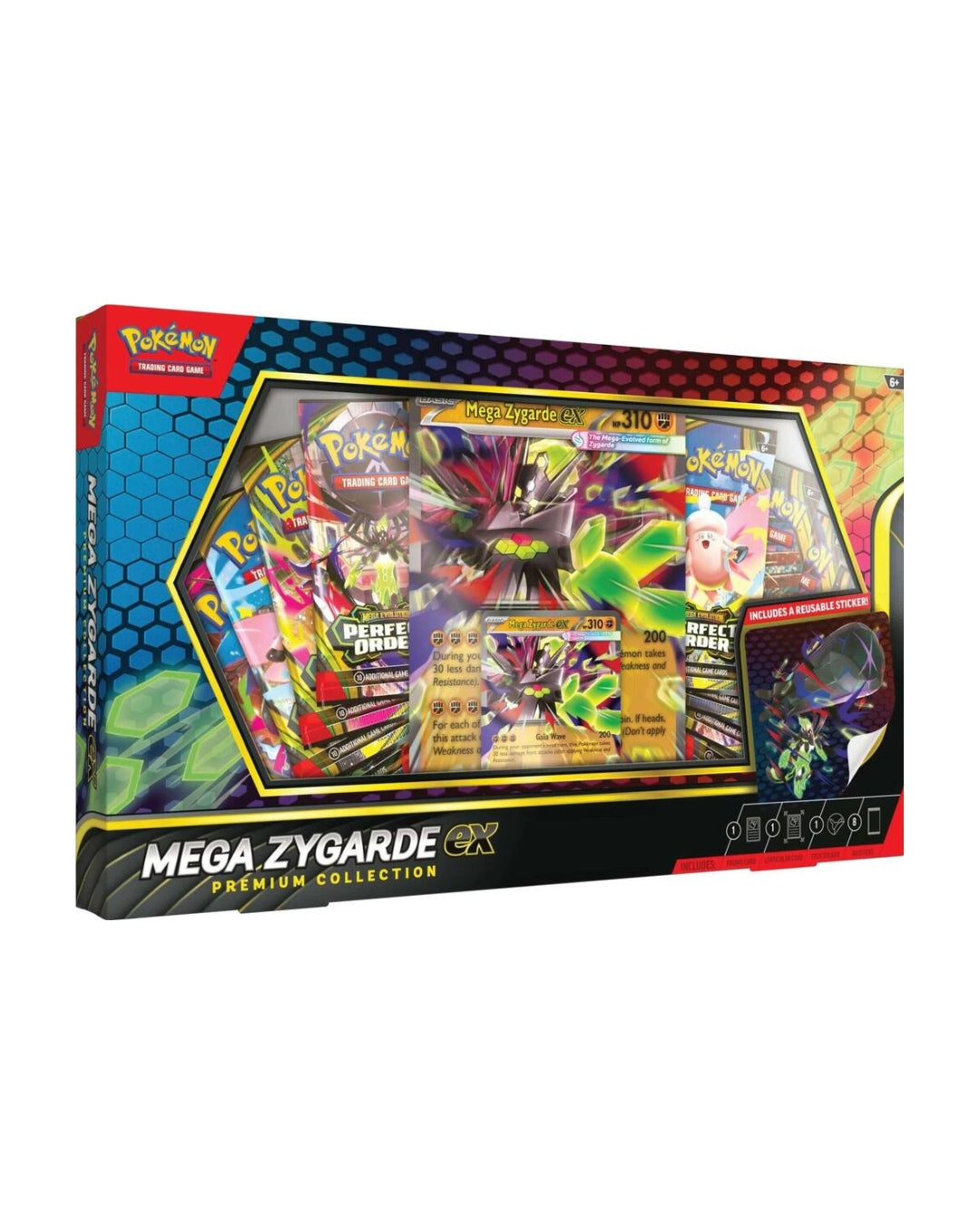 Pokemon TCG: Mega Zygarde ex Premium Collection Jay's Toys And Games Pokemon TCG: Mega Zygarde ex Premium Collection Jay's Toys And Games