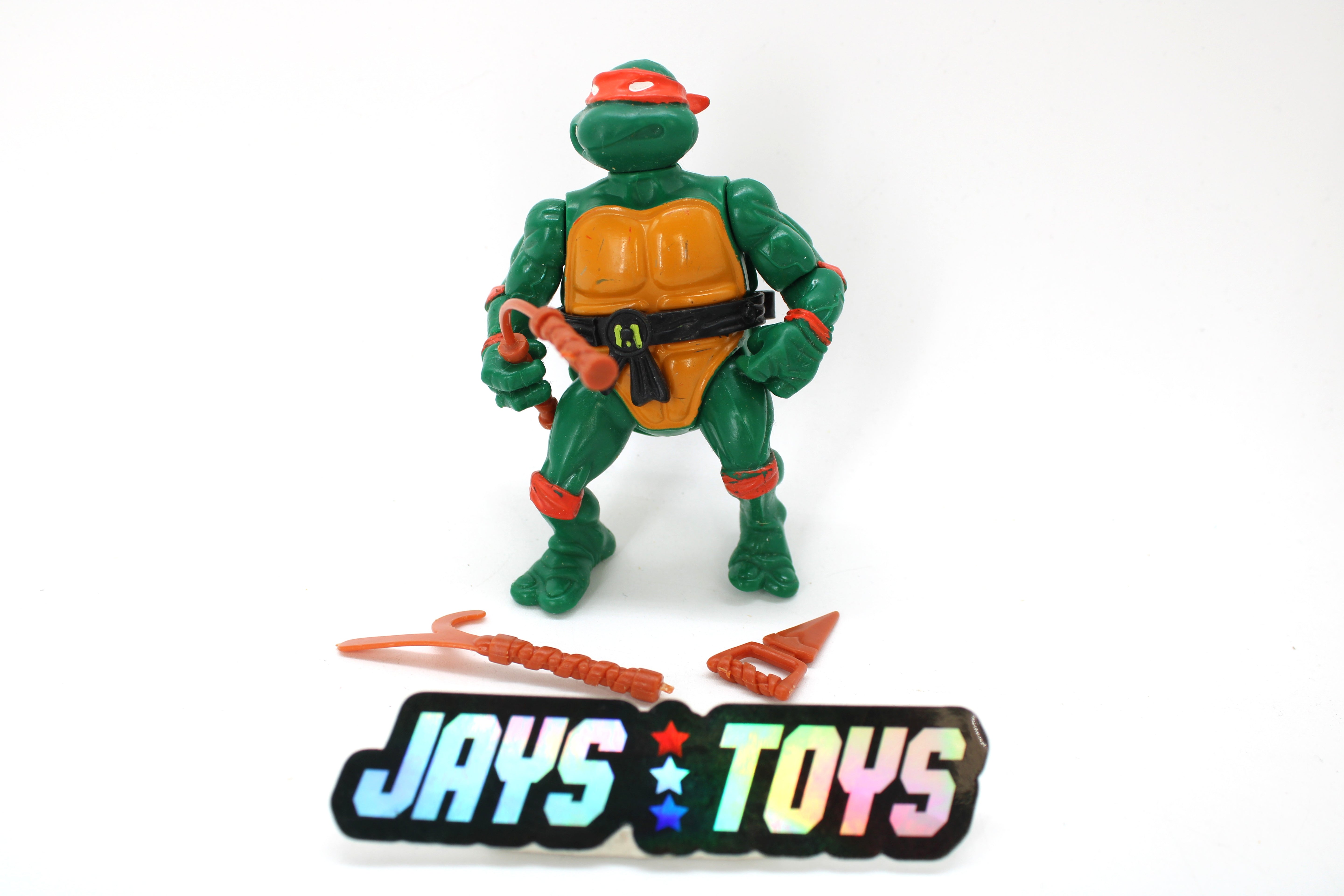 TMNT Michelangelo Hard Head Action Figure (1988 Playmates Toys) product image