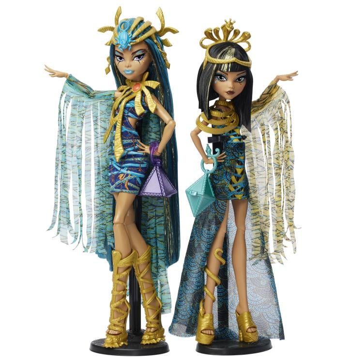Monster High Mummy Majesties Cleo and Nefera de Nile Two-Pack