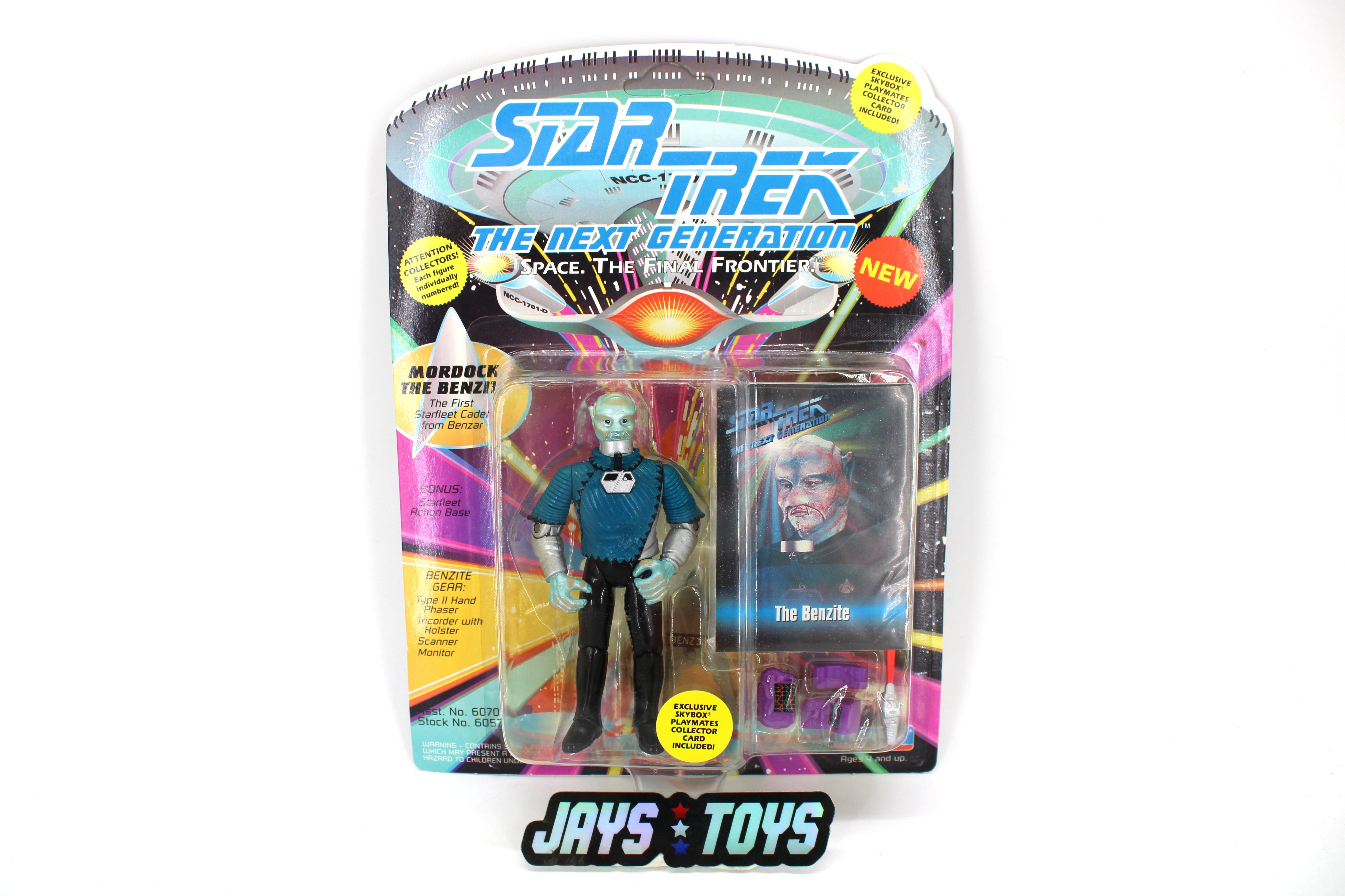 Playmates Toys Star Trek The Next Generation Mordock the Benzite Action Figure (1993) product image