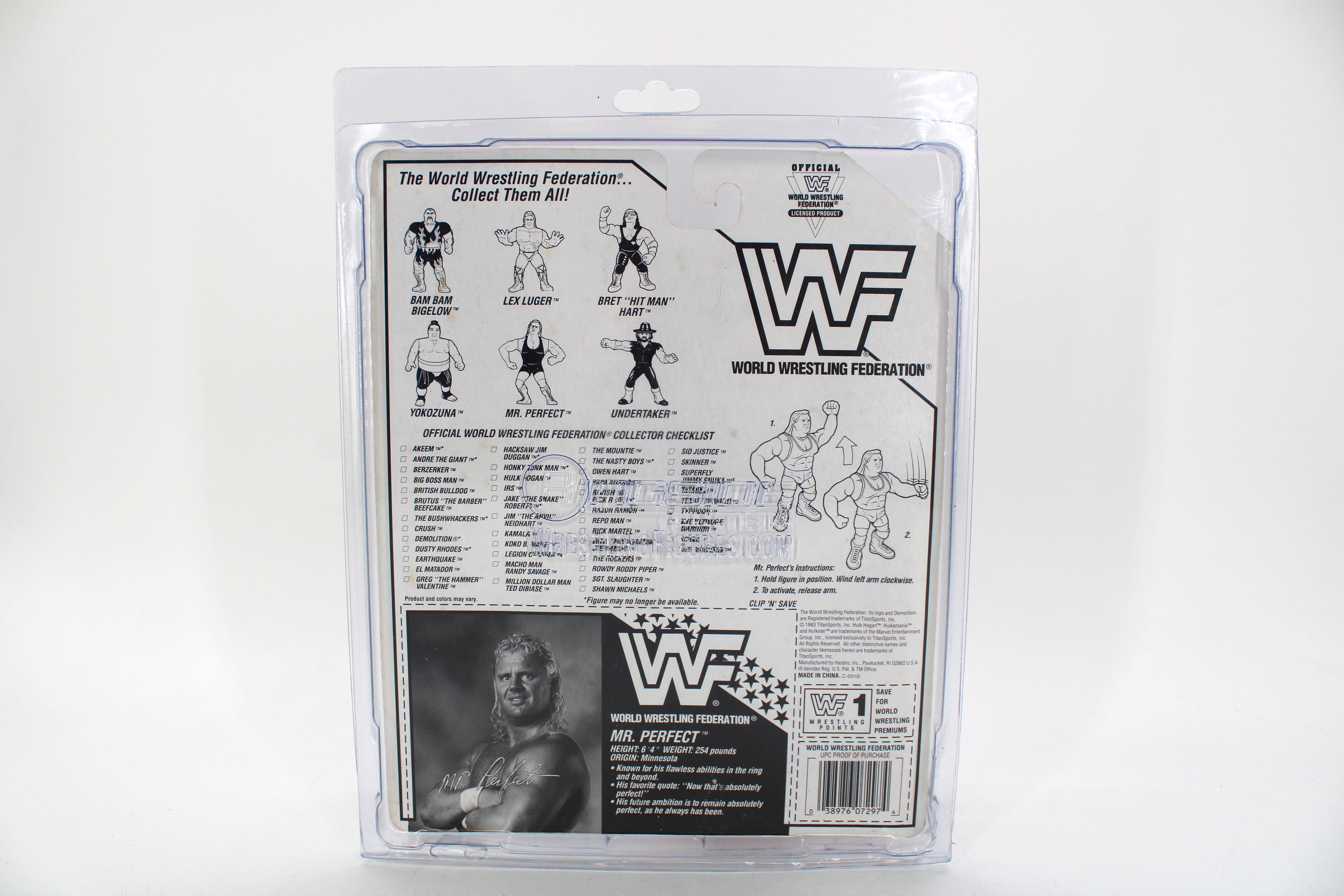 WWF Mr. Perfect Action Figure (1993) - view 7