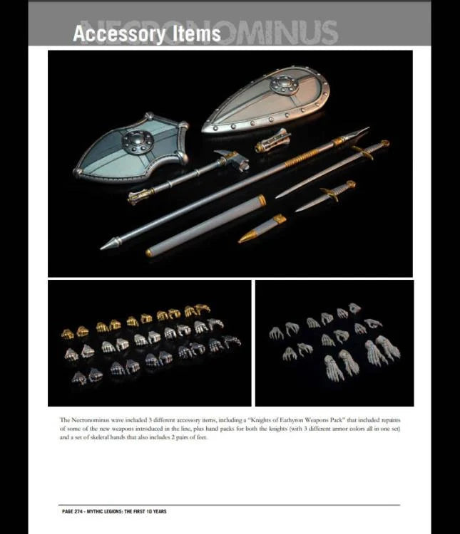 Mythic Legions: The First 10 Years Deluxe Hardcover Book (Preorder)