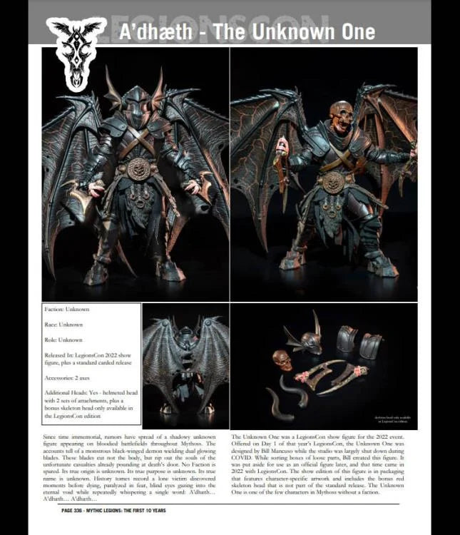 Mythic Legions: The First 10 Years Deluxe Hardcover Book (Preorder)