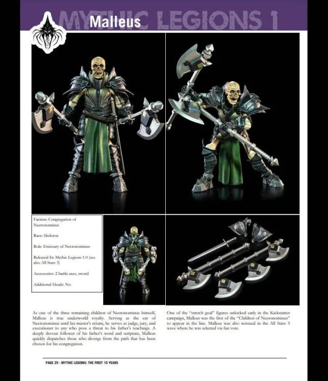 Mythic Legions: The First 10 Years Deluxe Hardcover Book (Preorder)