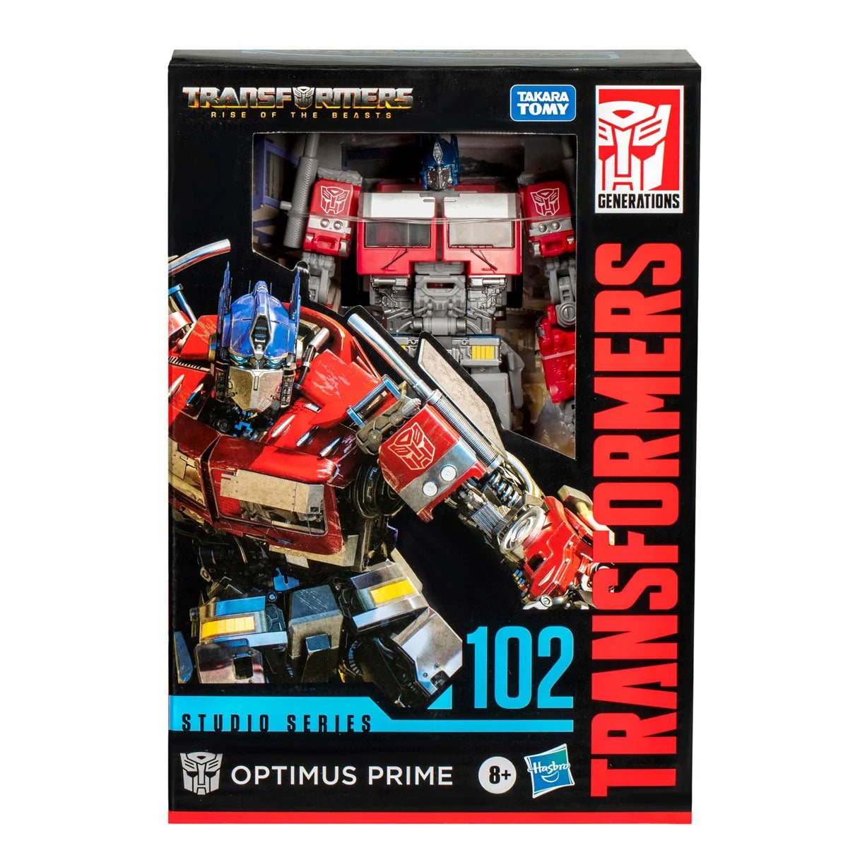 Optimus Prime Transformers: Rise of the Beasts Studio Series 102 Voyager Class