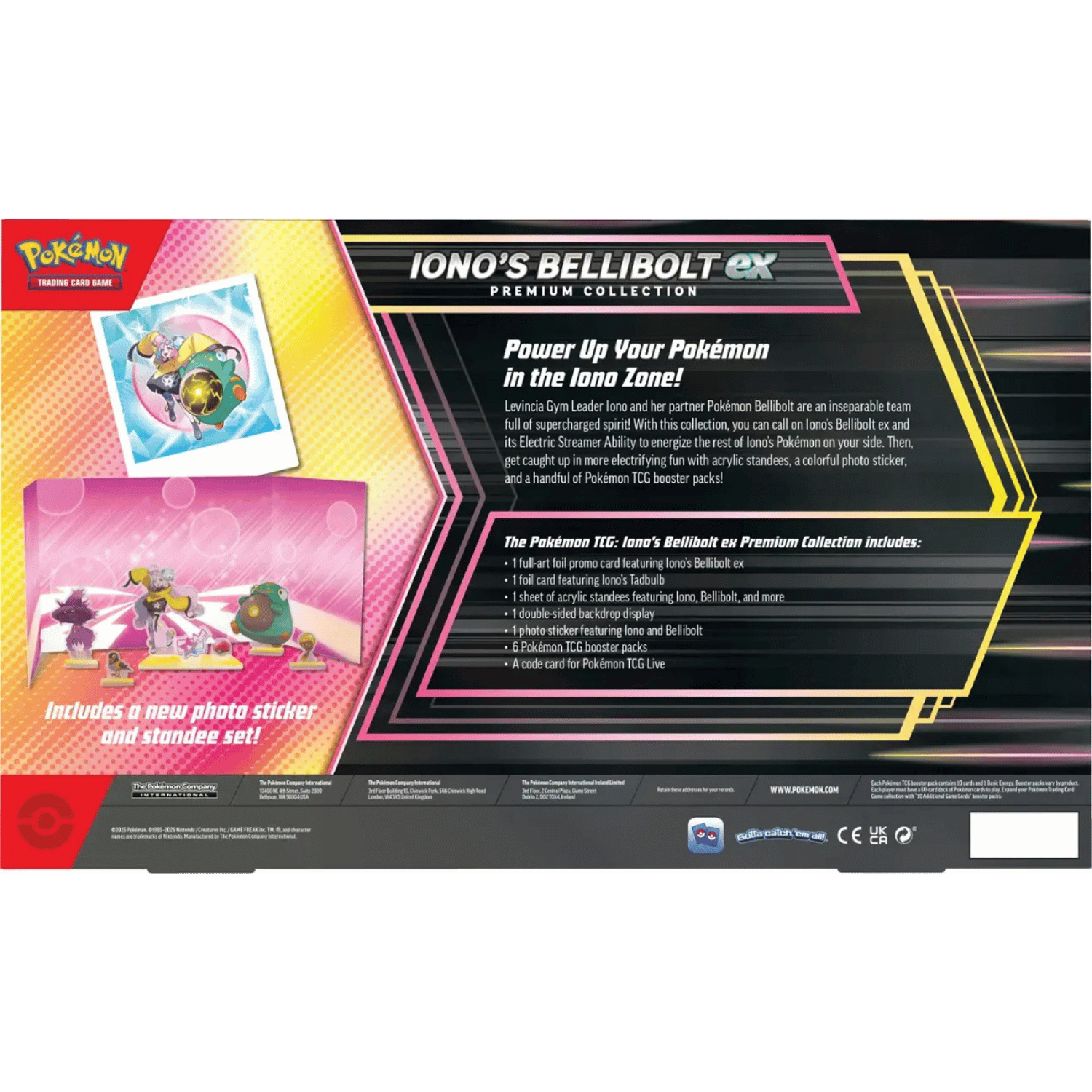 Pokemon TCG: Iono's Bellibolt ex Premium Collection