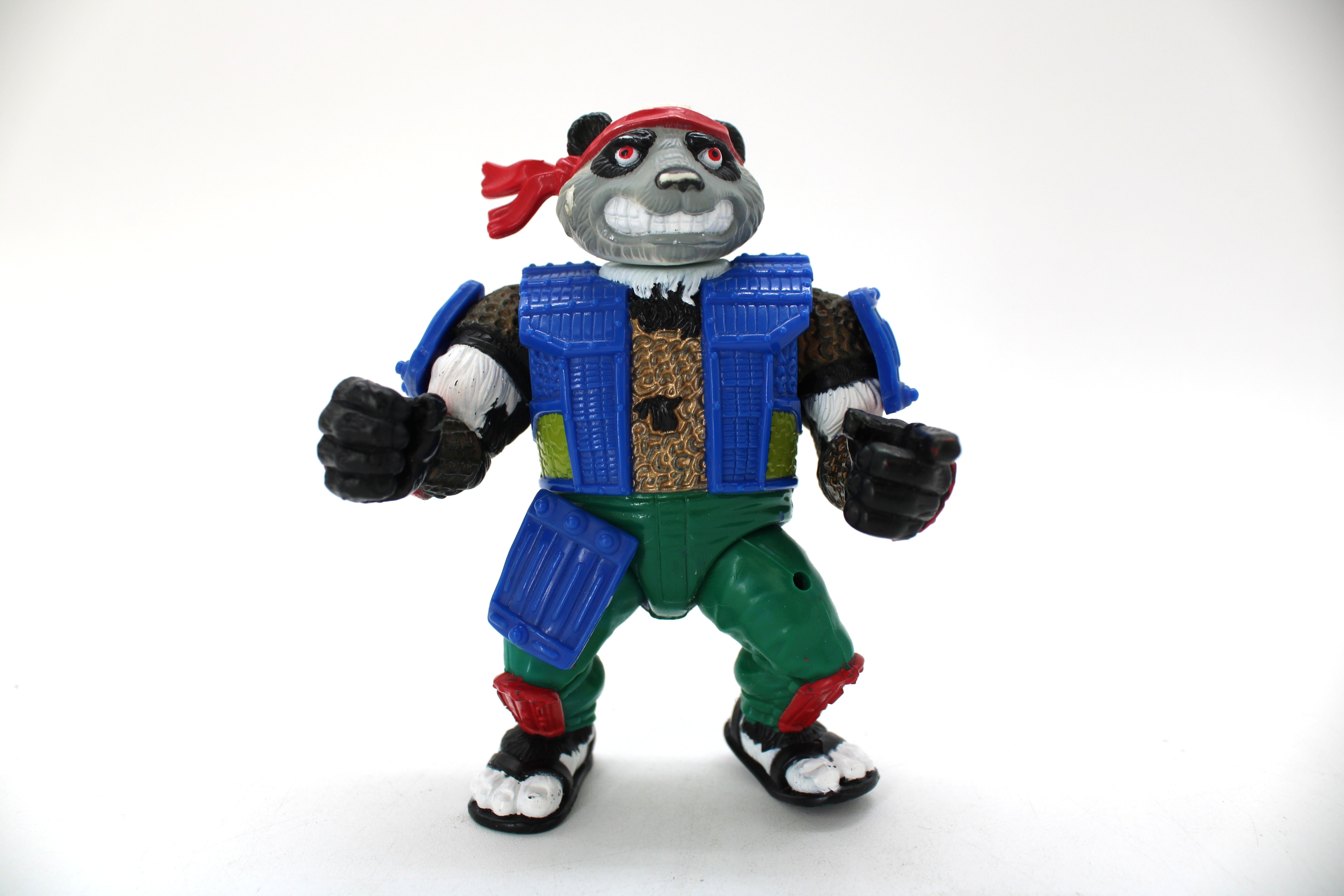 TMNT Panda Khan Action Figure (1990 Playmates Toys) - view 2