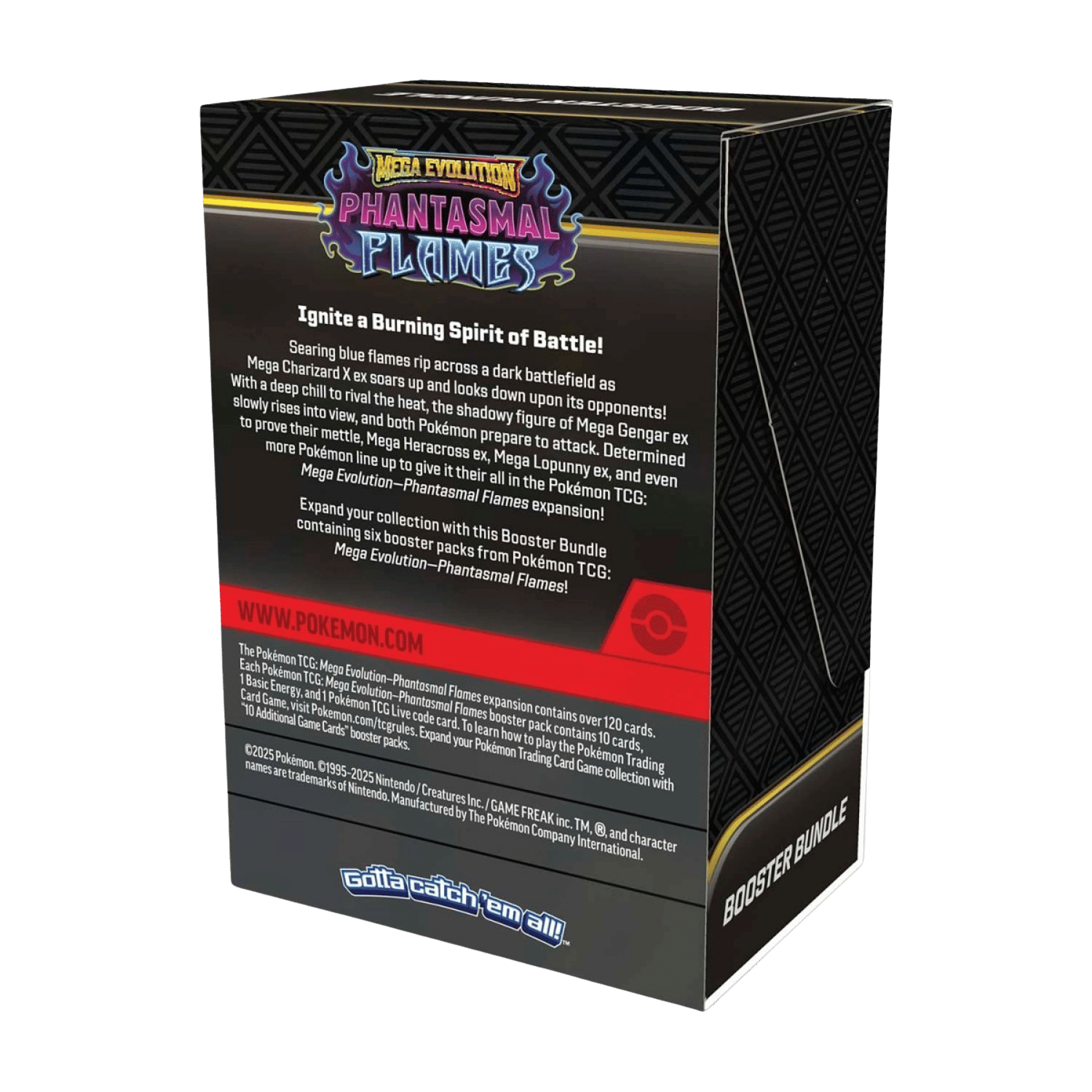 Pokemon TCG: ME02 Phantasmal Flames Booster Bundle (6 Booster Packs)