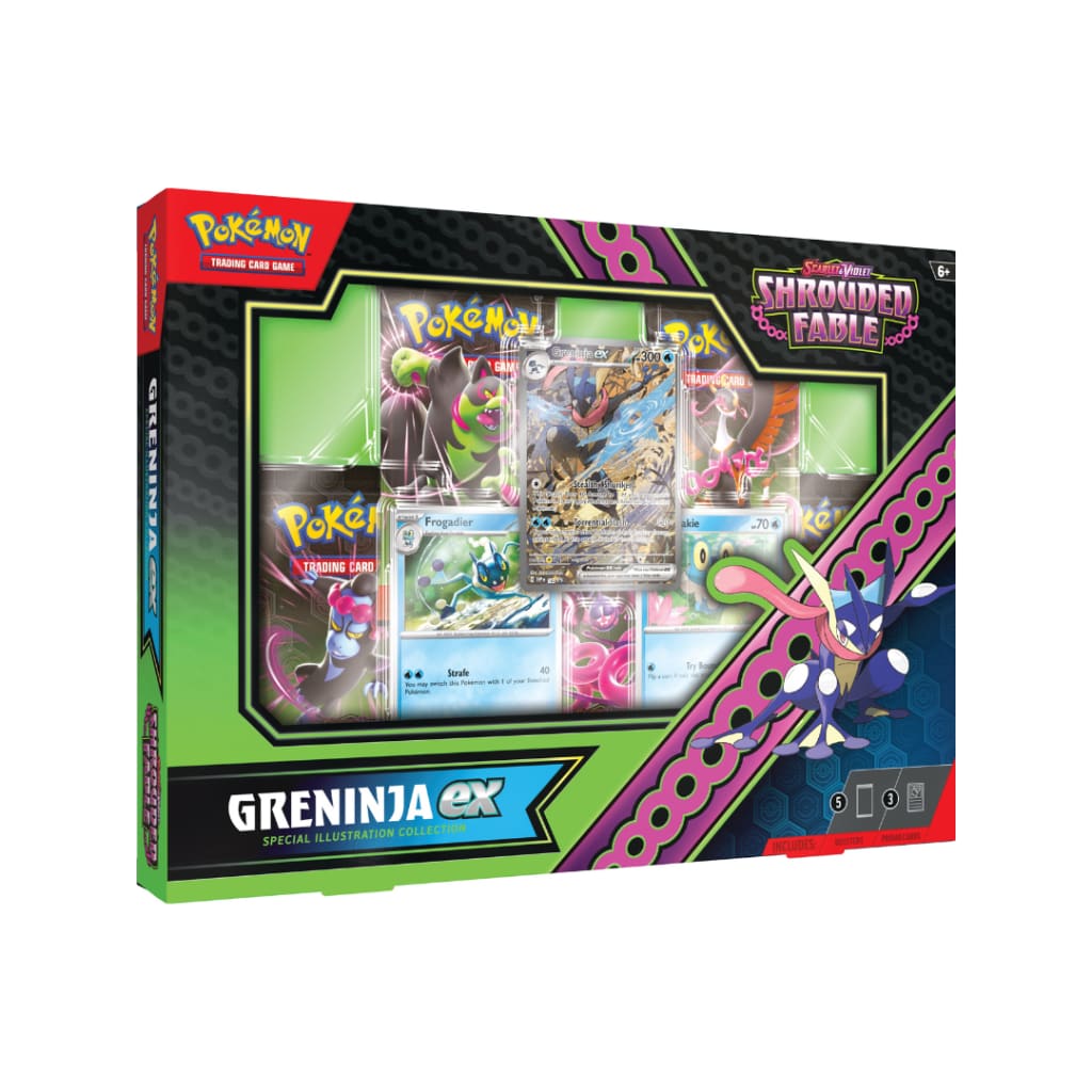 Pokemon TCG: Shrouded Fable Greninja ex Special Illustration Collection product image