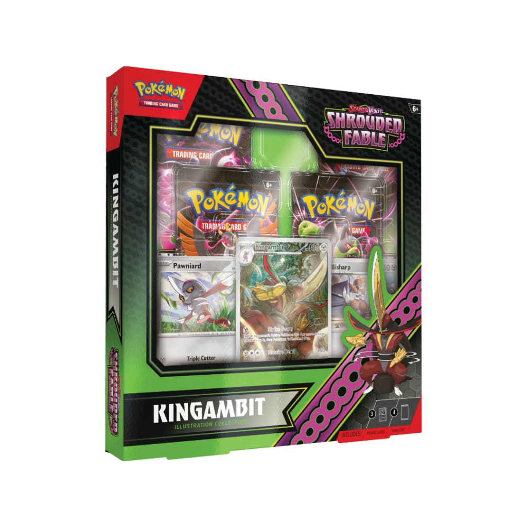 Pokemon Scarlet And Violet Shrouded Fable Kingambit Illustration Collection product image