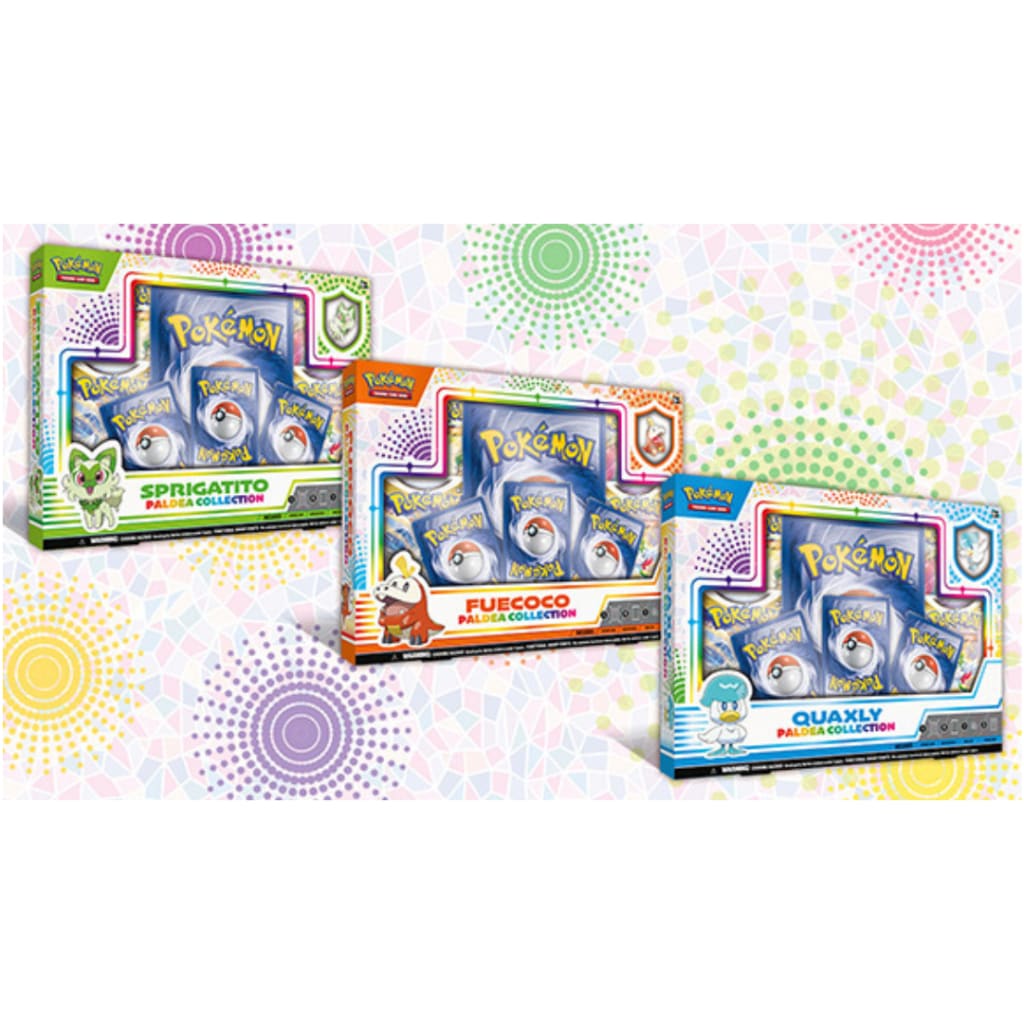 Pokémon TCG Paldea Collection Case of 6 – Jay's Toys And Games
