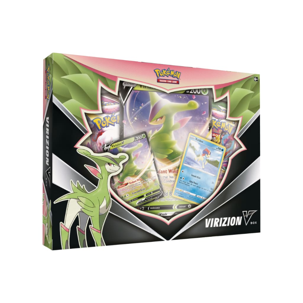 gba pokemon card game Pokémon TCG Virizion V Box Trading Card Game – Jay's Toys And Games