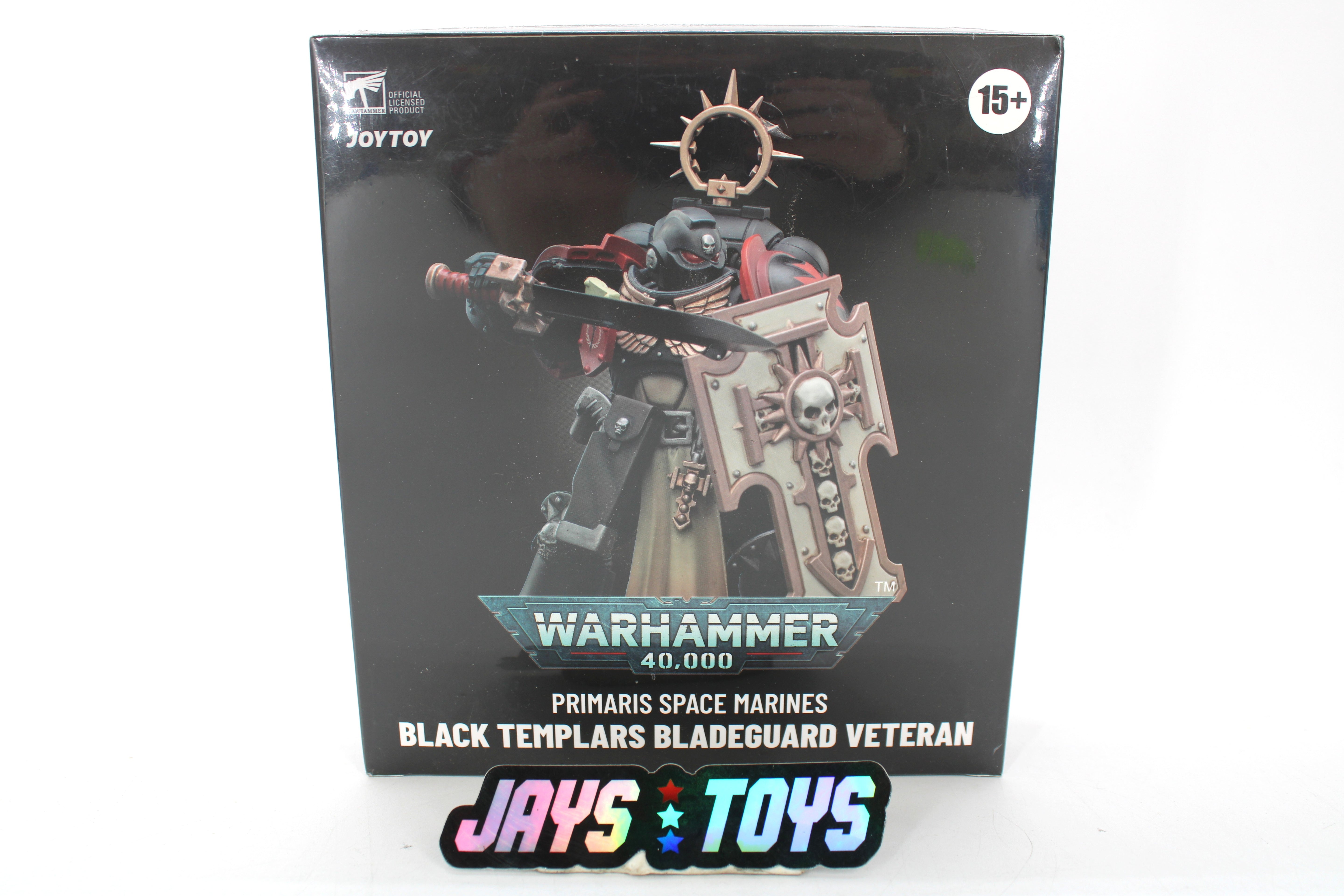 Warhammer 40k Primaris Space Marines Black Templars Bladeguard Veteran Action Figure (2022 JOYTOY) product image