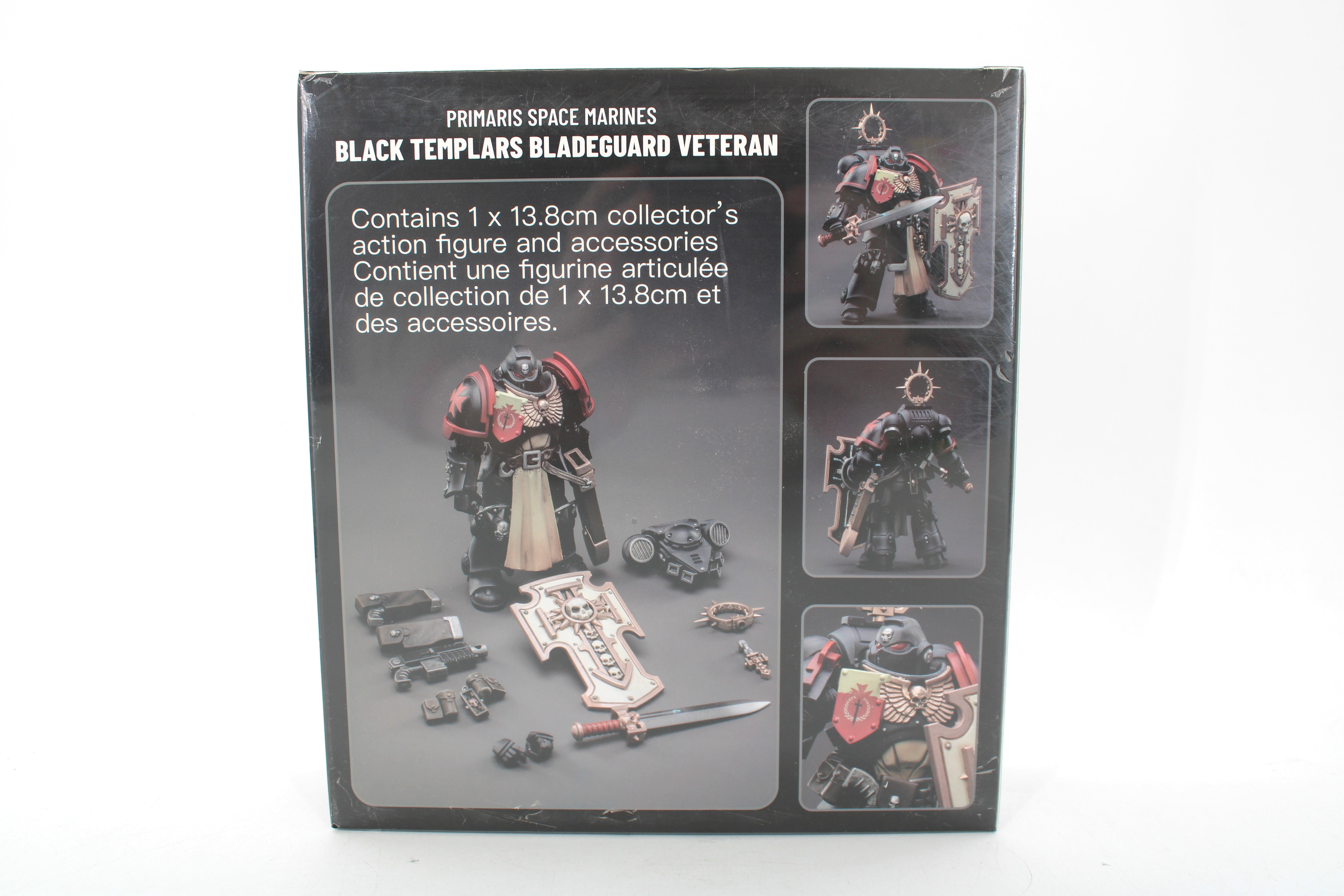 Warhammer 40k Primaris Space Marines Black Templars Bladeguard Veteran Action Figure (2022 JOYTOY) - view 2