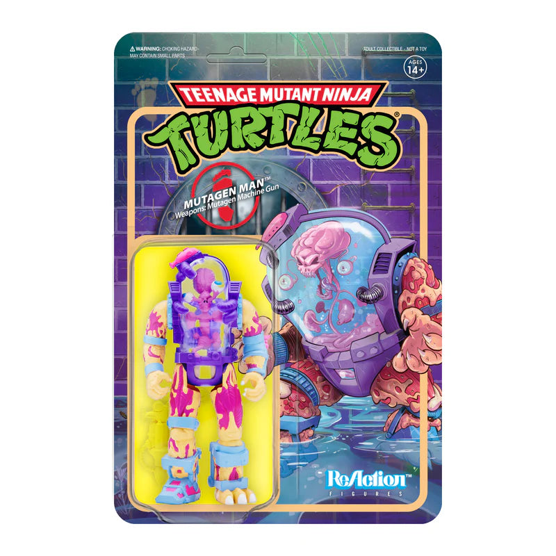 Mutagen Man Teenage Mutant Ninja Turtles ReAction Figure Wave 4