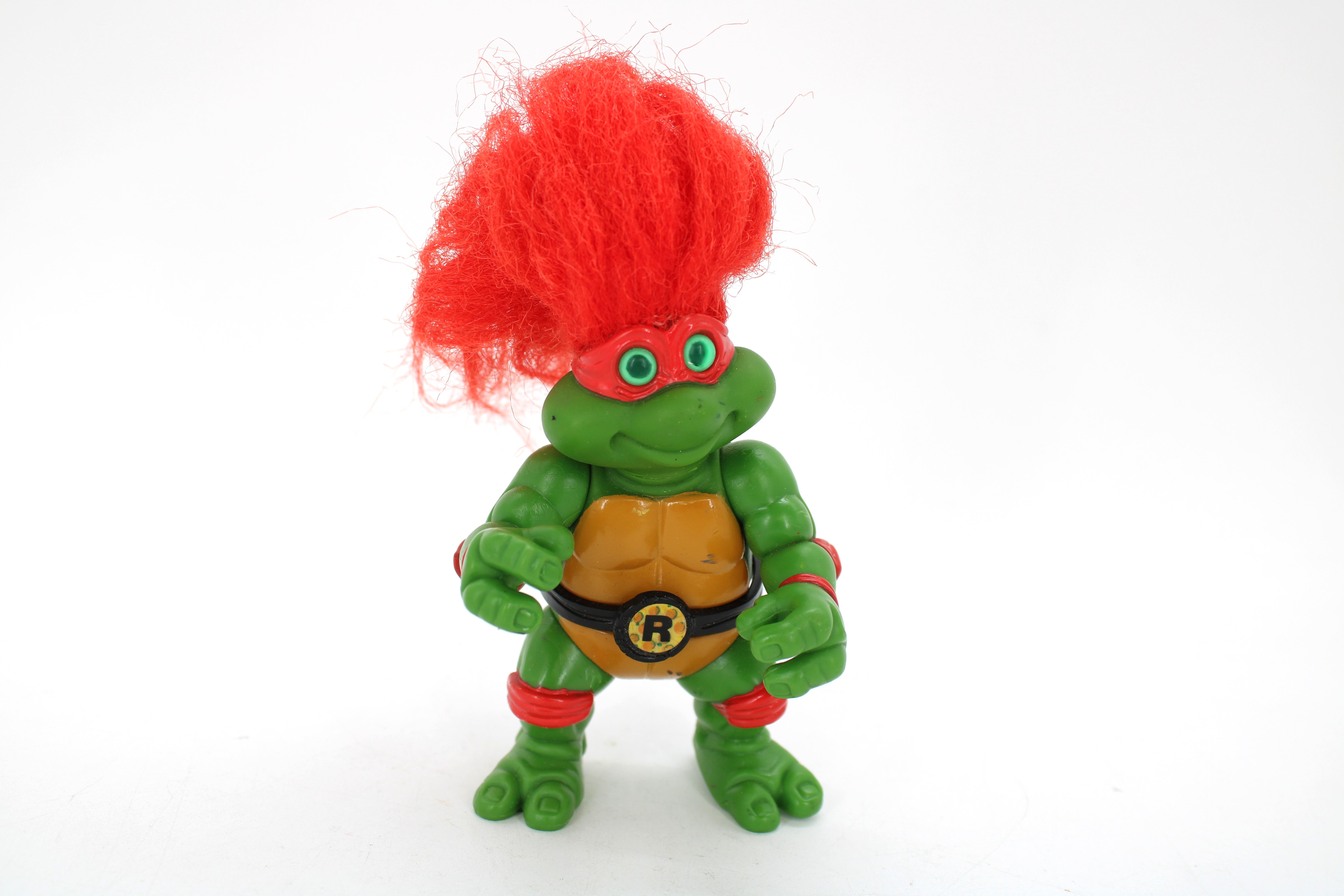 TMNT Raphael Turtle Troll Action Figure (1993 Playmates Toys) - view 2