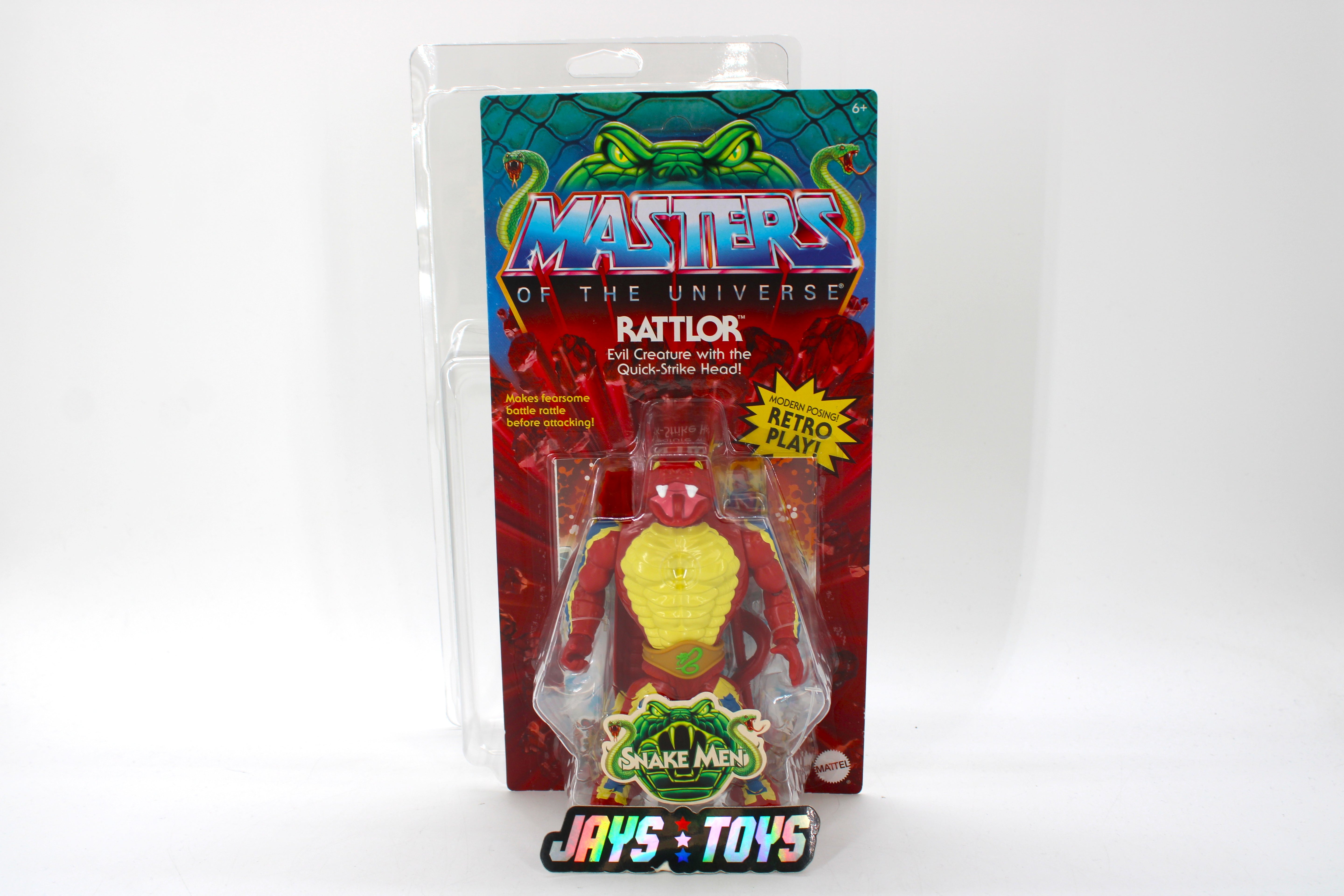 Masters of the Universe Origins Rattlor Action Figure (2022) product image