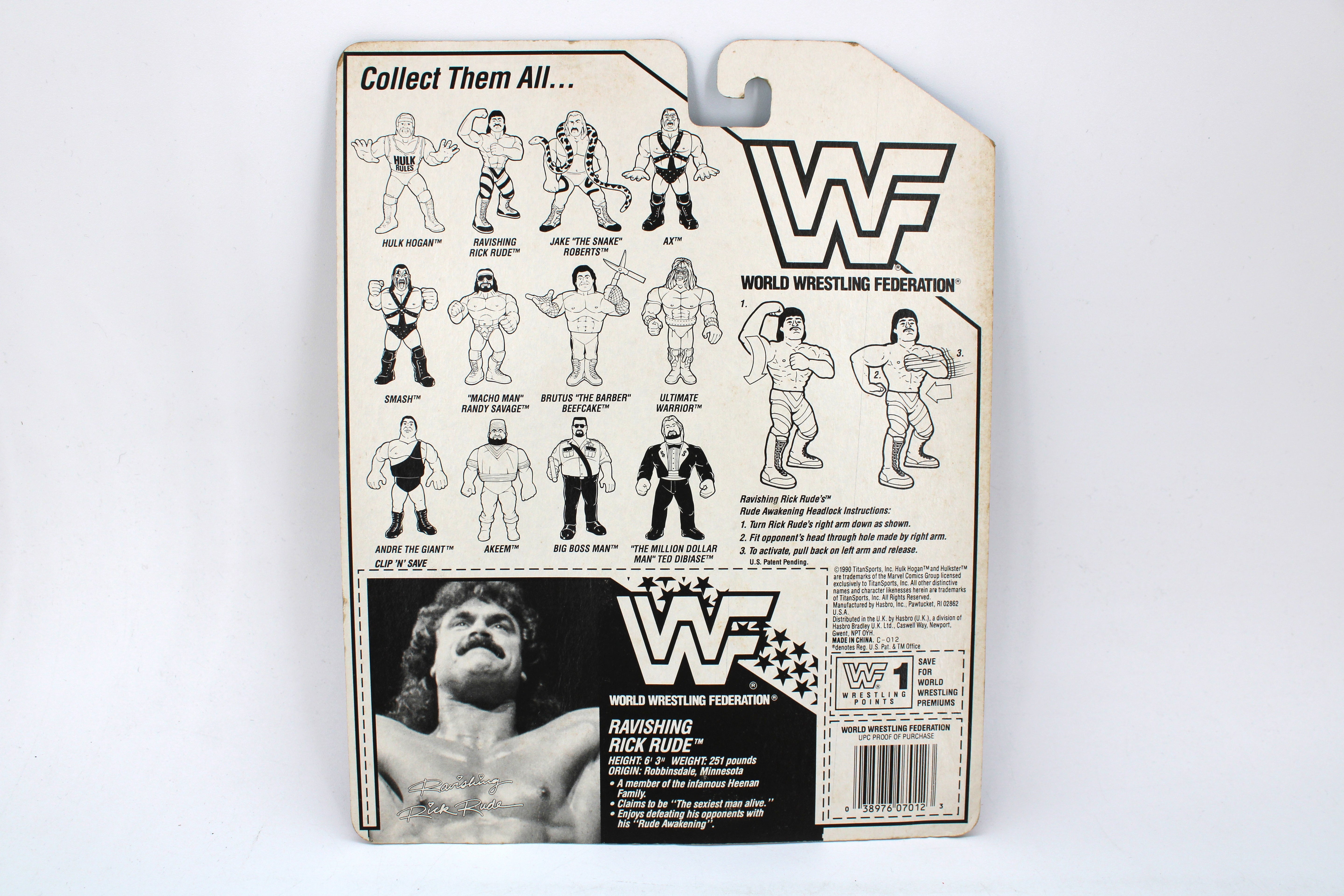 WWF Ravishing Rick Rude Action Figure (1990) - view 2