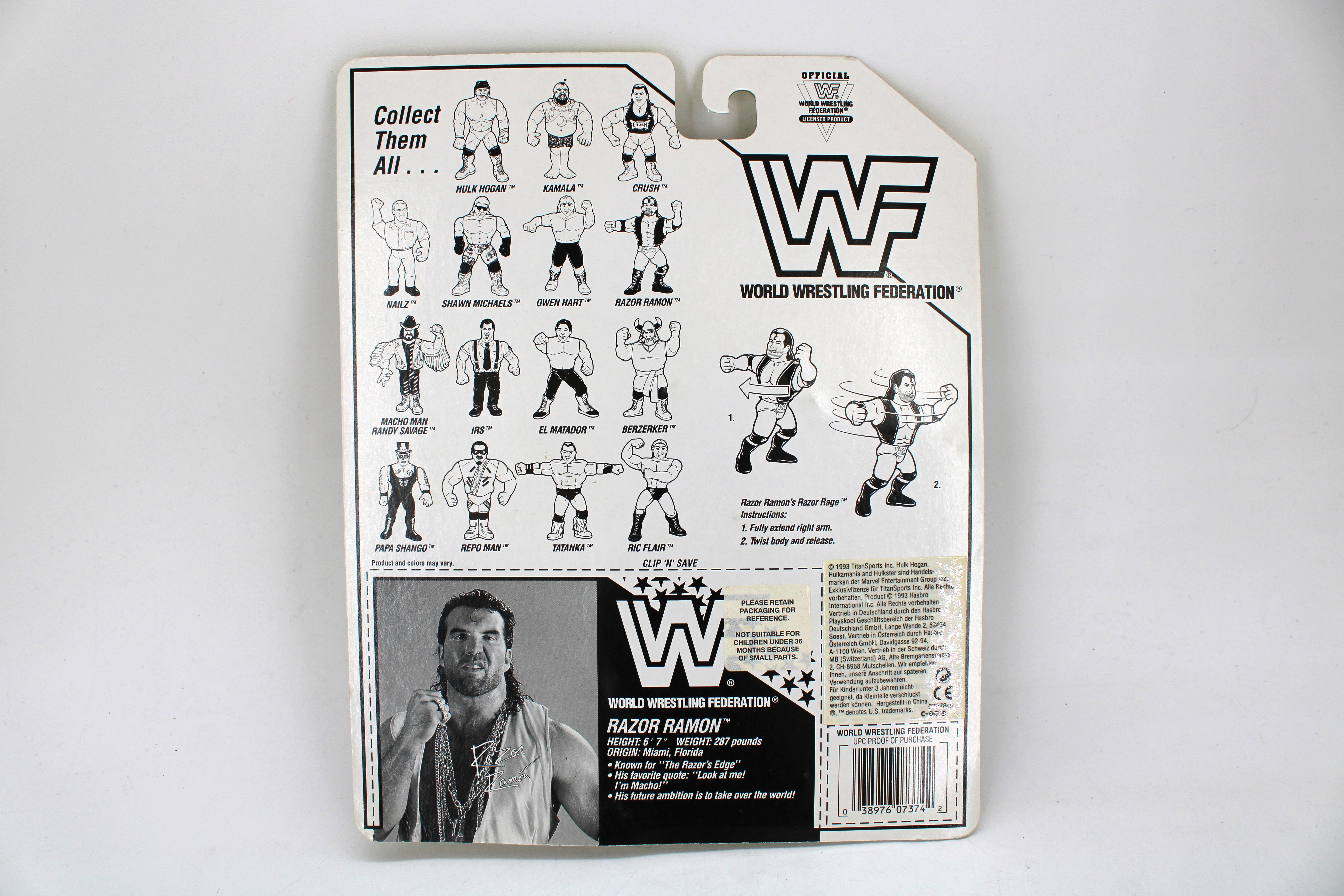 WWF Razor Ramon Action Figure (1993) - view 2