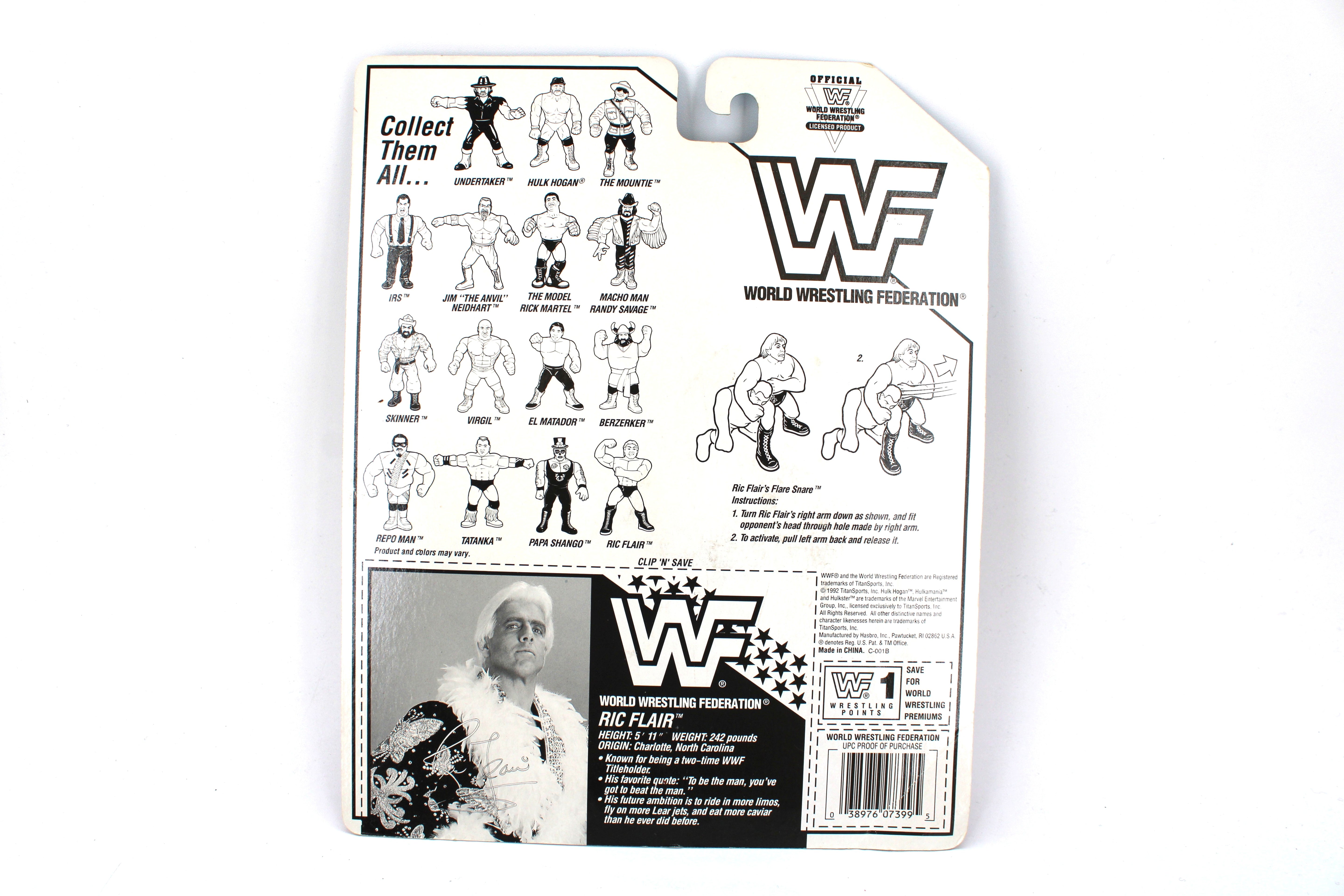WWF Ric Flair Action Figure (1992) - view 2
