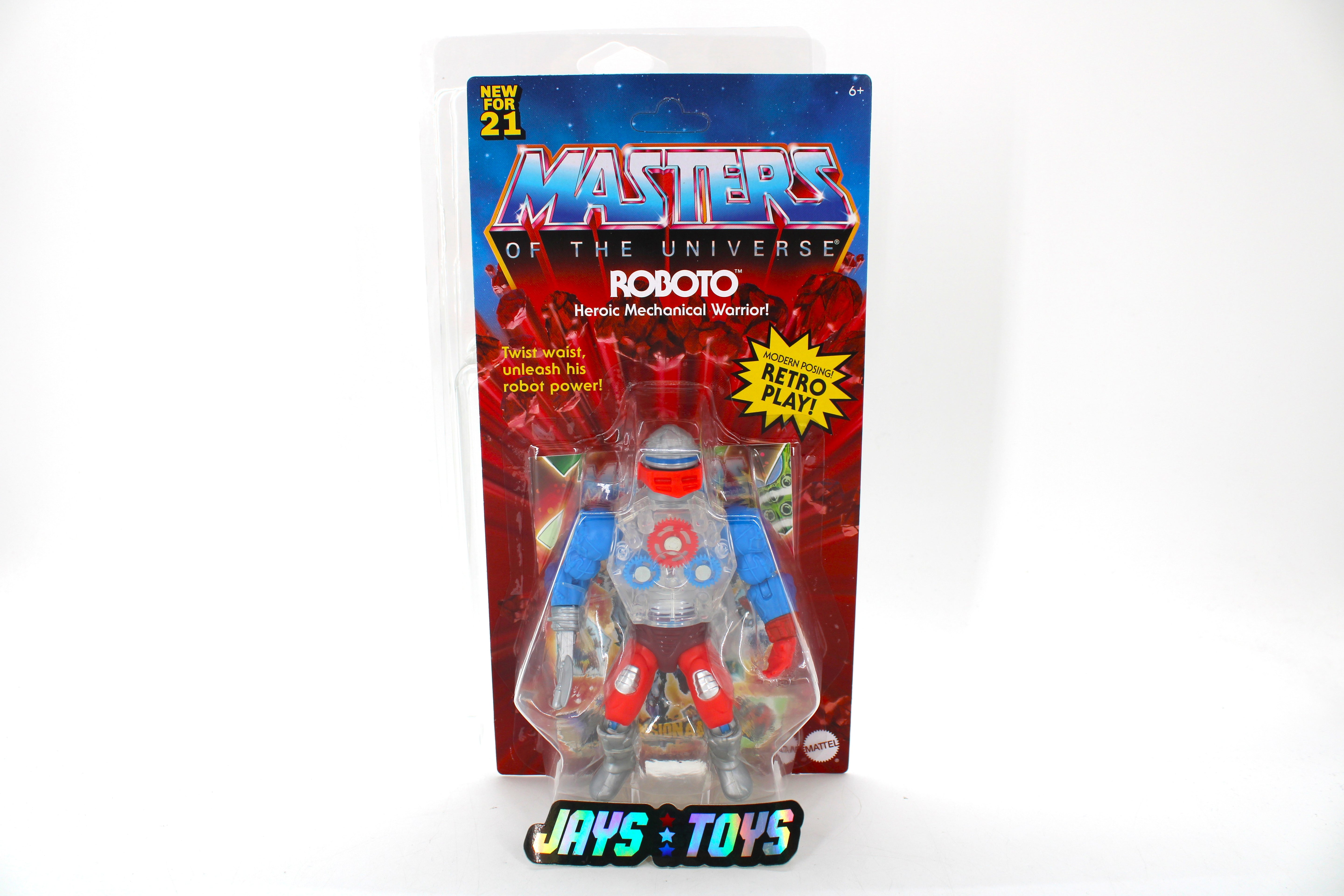 Masters of the Universe Origins Roboto Action Figure (2020) product image