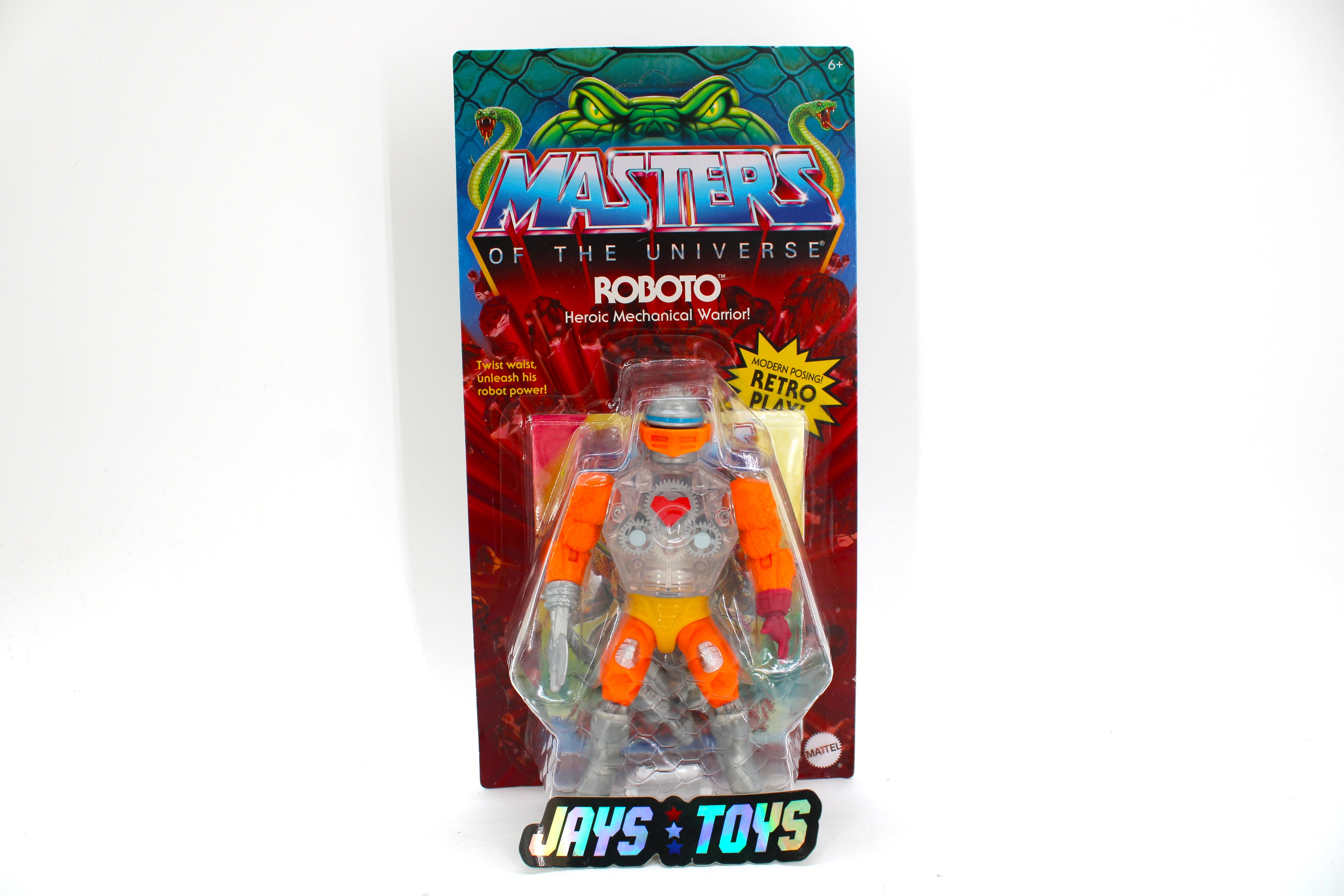 Masters of the Universe Origins Roboto Action Figure (2022) product image