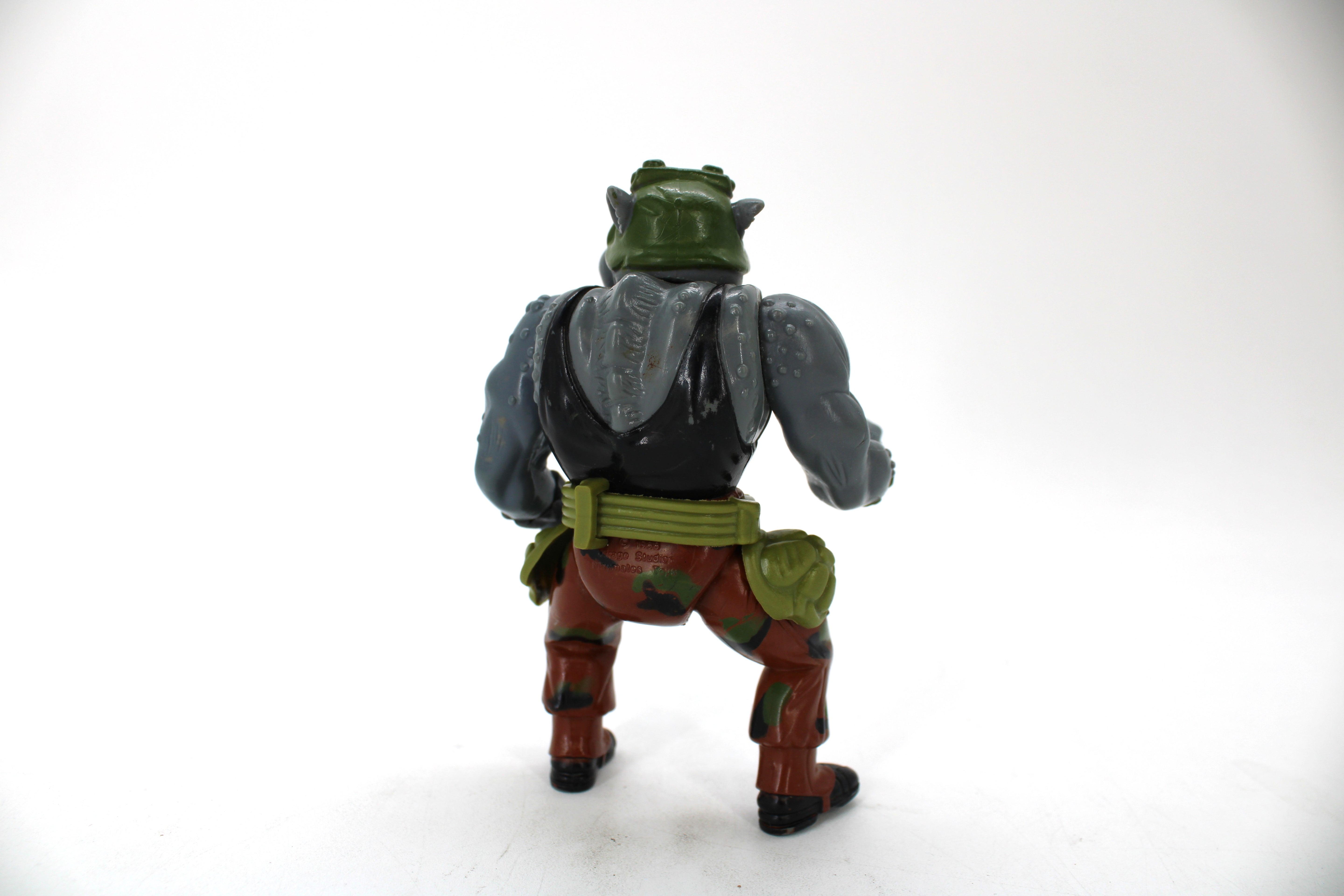 TMNT Rocksteady Action Figure (1988 Playmates Toys) - view 3
