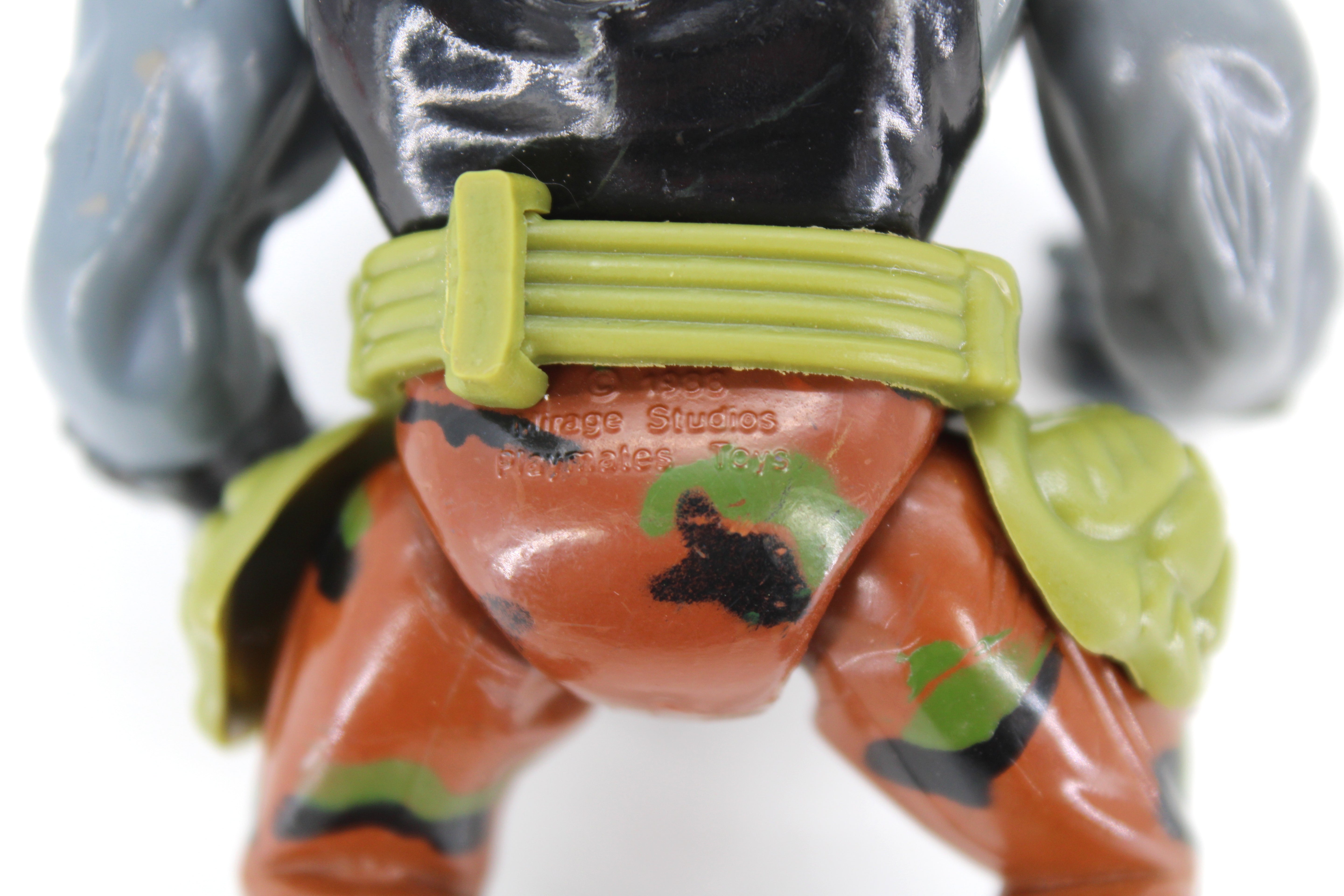 TMNT Rocksteady Action Figure (1988 Playmates Toys) - view 5