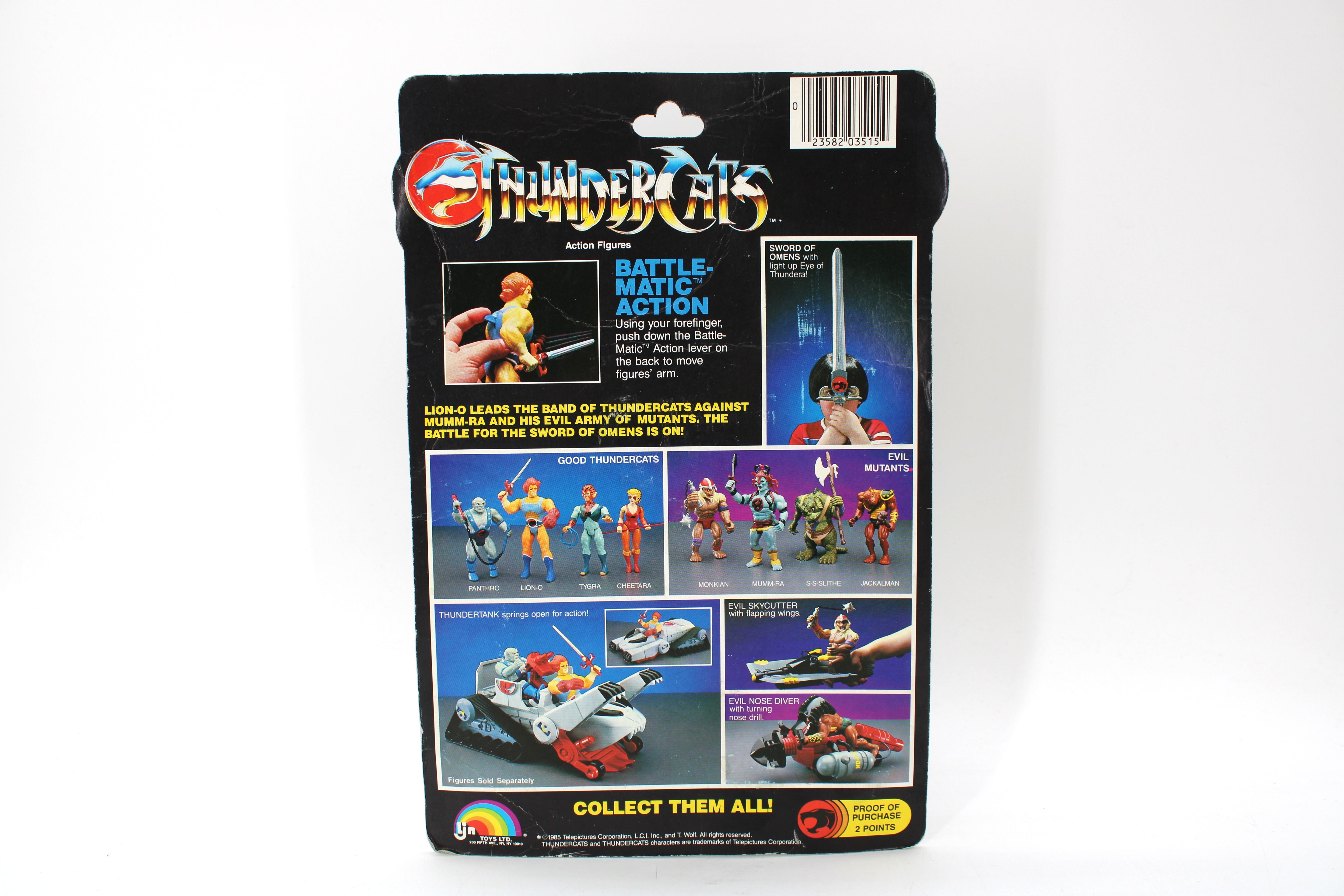 ThunderCats S-S-Slithe Action Figure (1985 LJN) - view 2