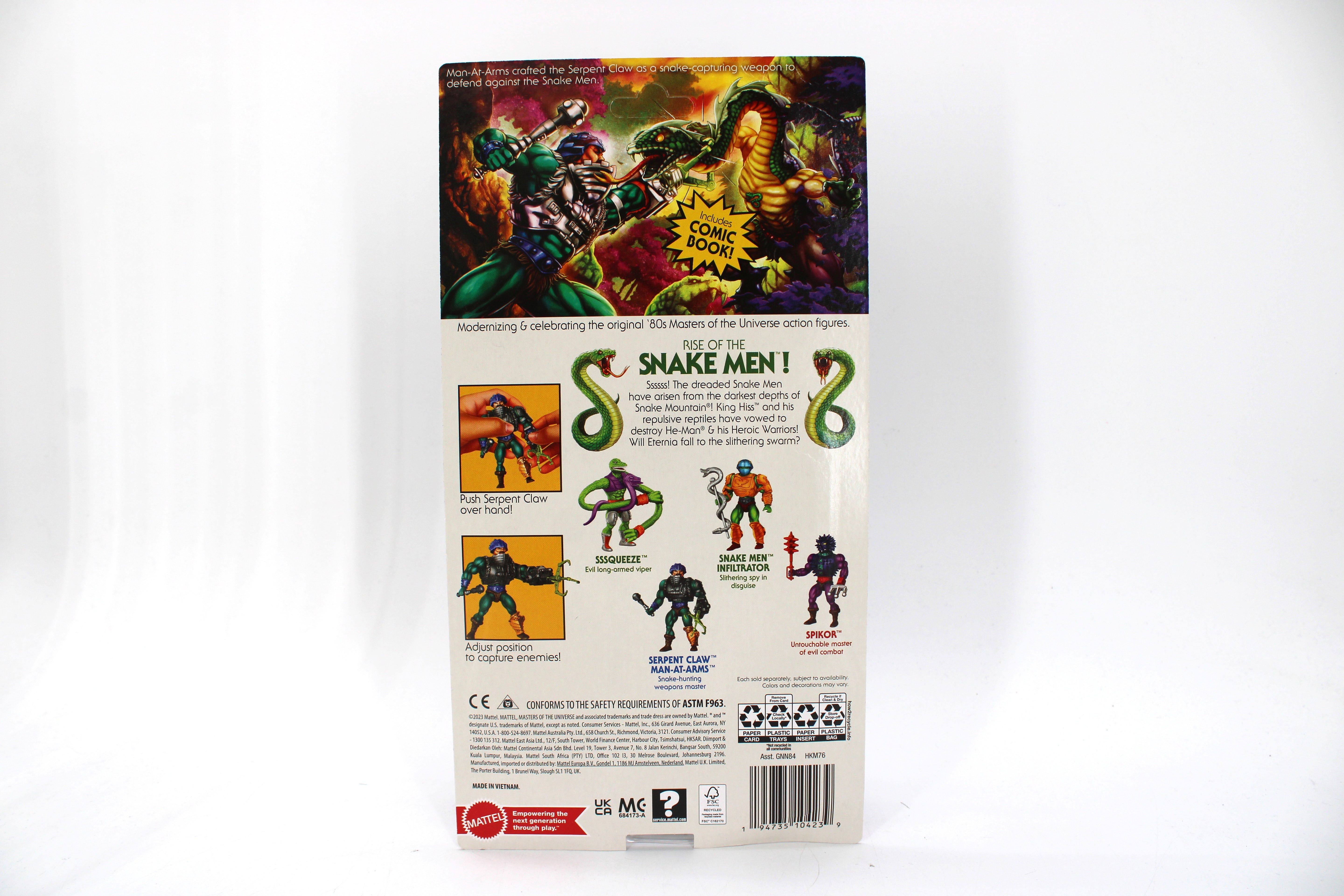 Masters of the Universe Origins Serpent Claws Man-At-Arms Action Figure (2023) - view 2