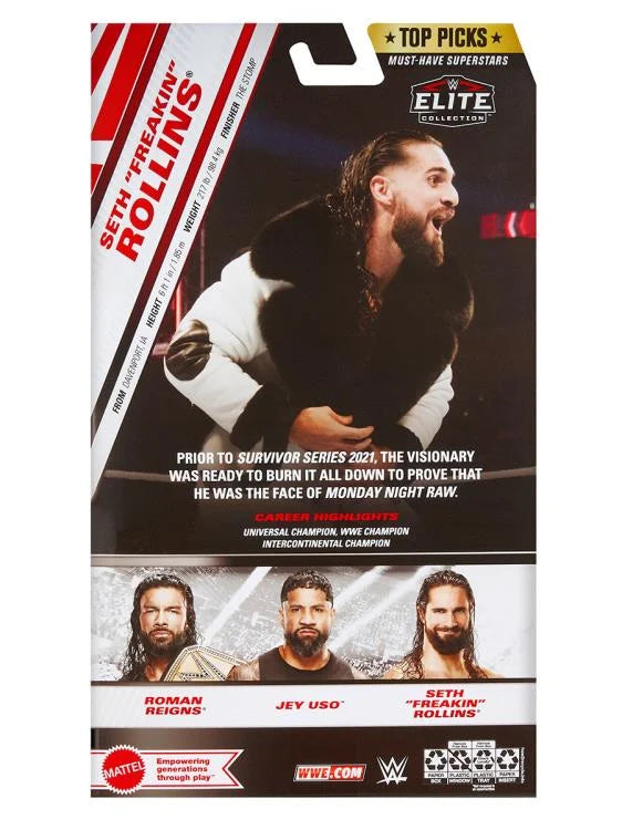 Seth "Freakin" Rollins - WWE Elite Collection Top Picks 2025 Action Figure