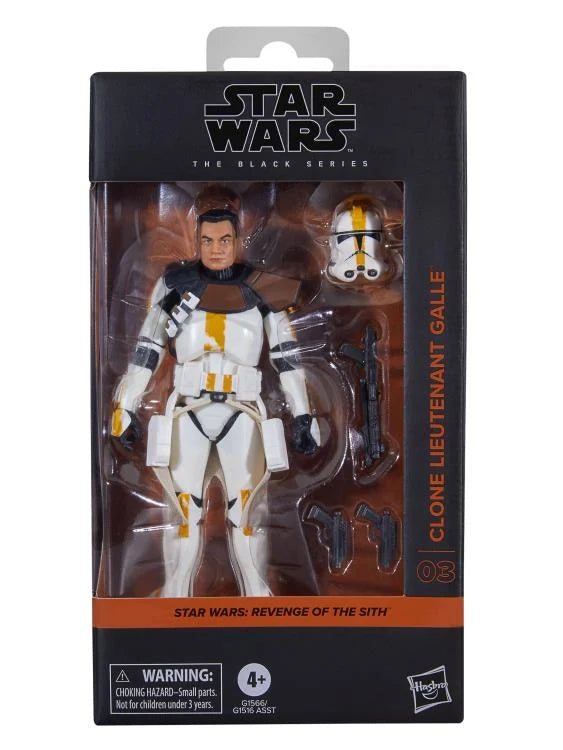 Clone Lieutenant Galle (Revenge of the Sith) Star Wars: The Black Series 6" Action Figure