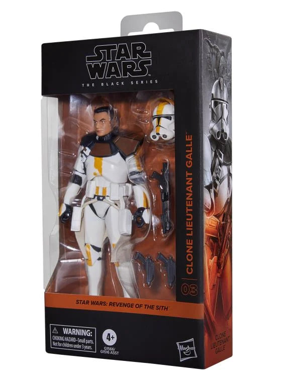 Clone Lieutenant Galle (Revenge of the Sith) Star Wars: The Black Series 6" Action Figure